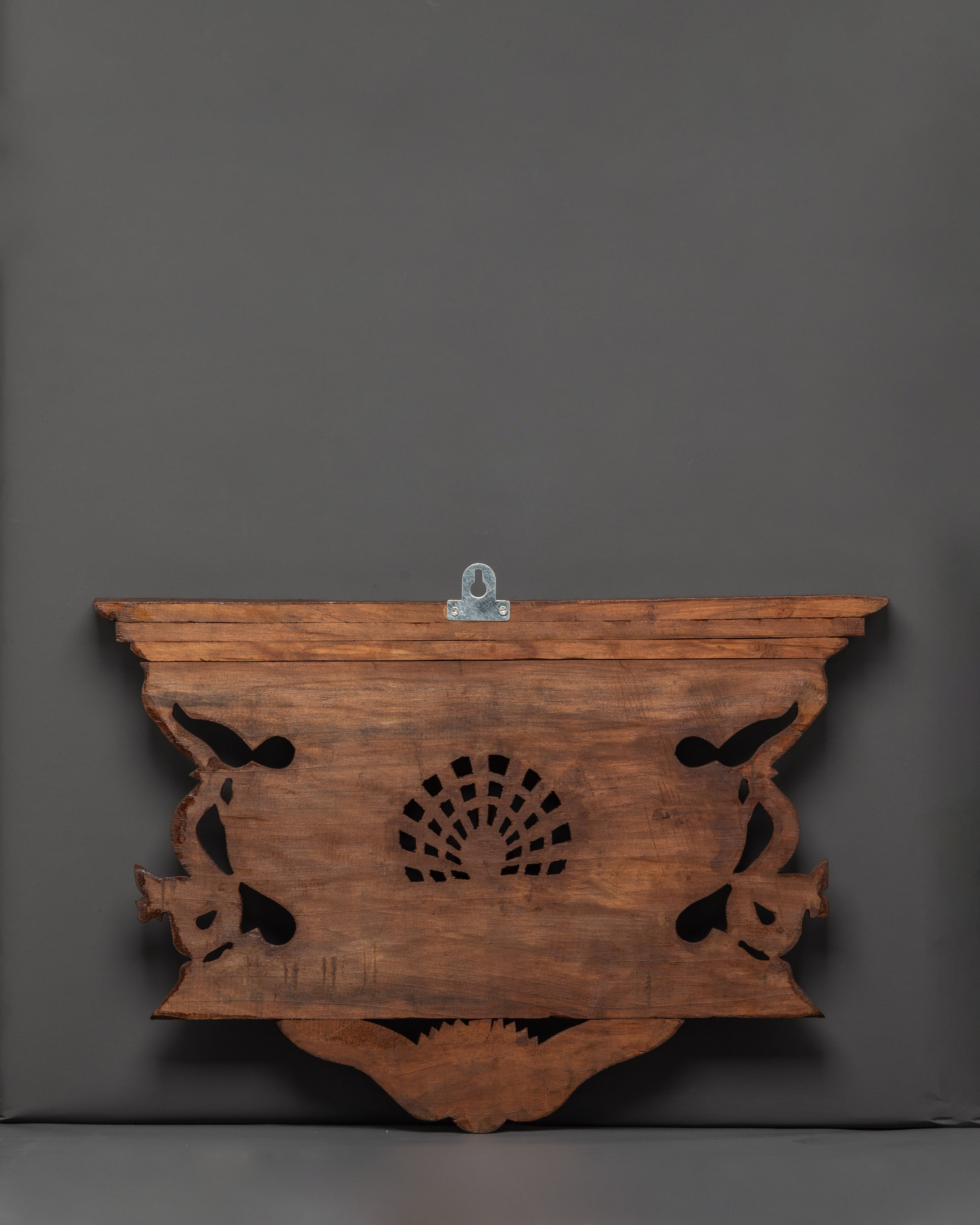 Tibetan Wood Wall Hanging | Spiritual & Cultural Decor