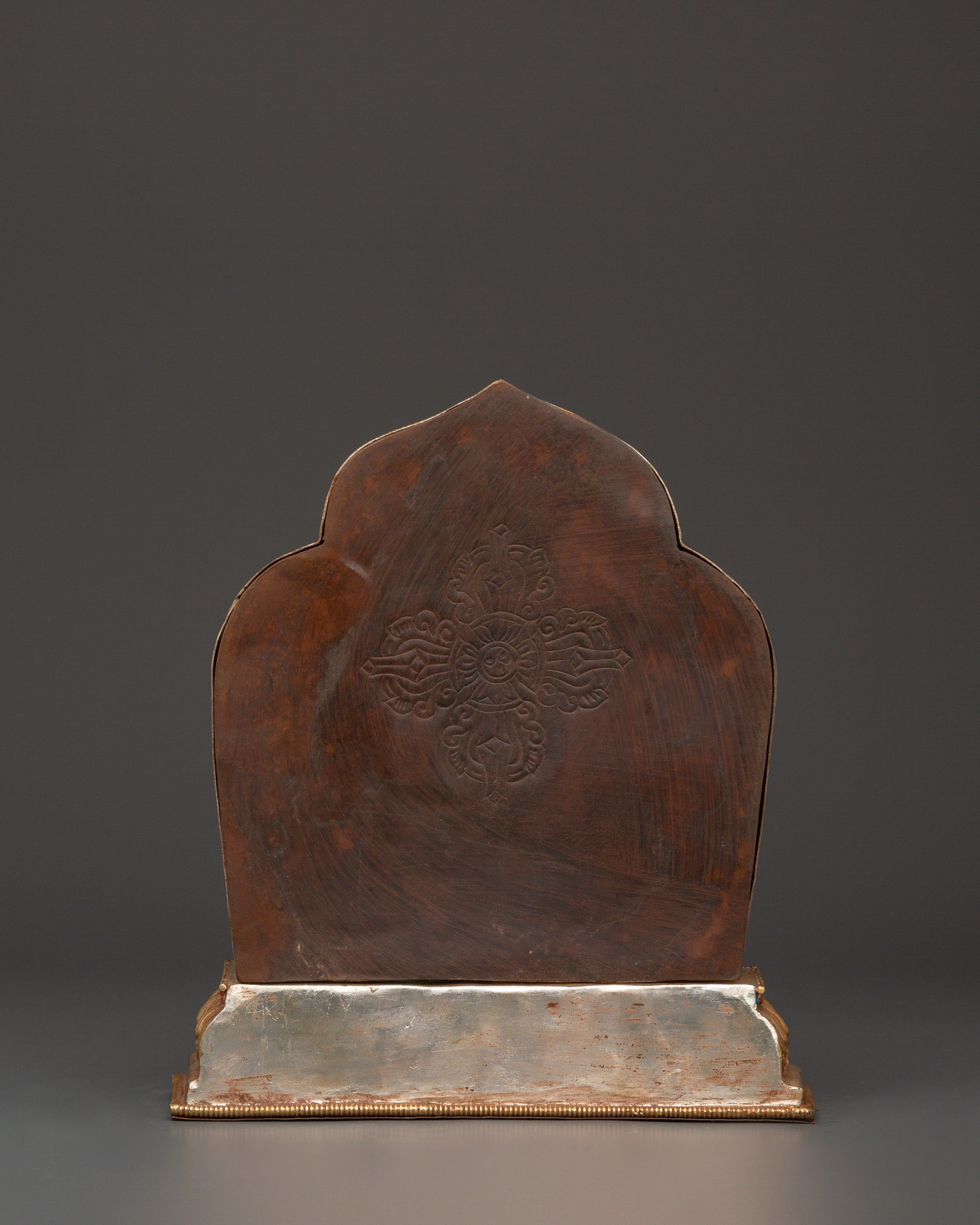 Tibetan Ghau Prayer Box Pendant | Buddhist Amulet Locket