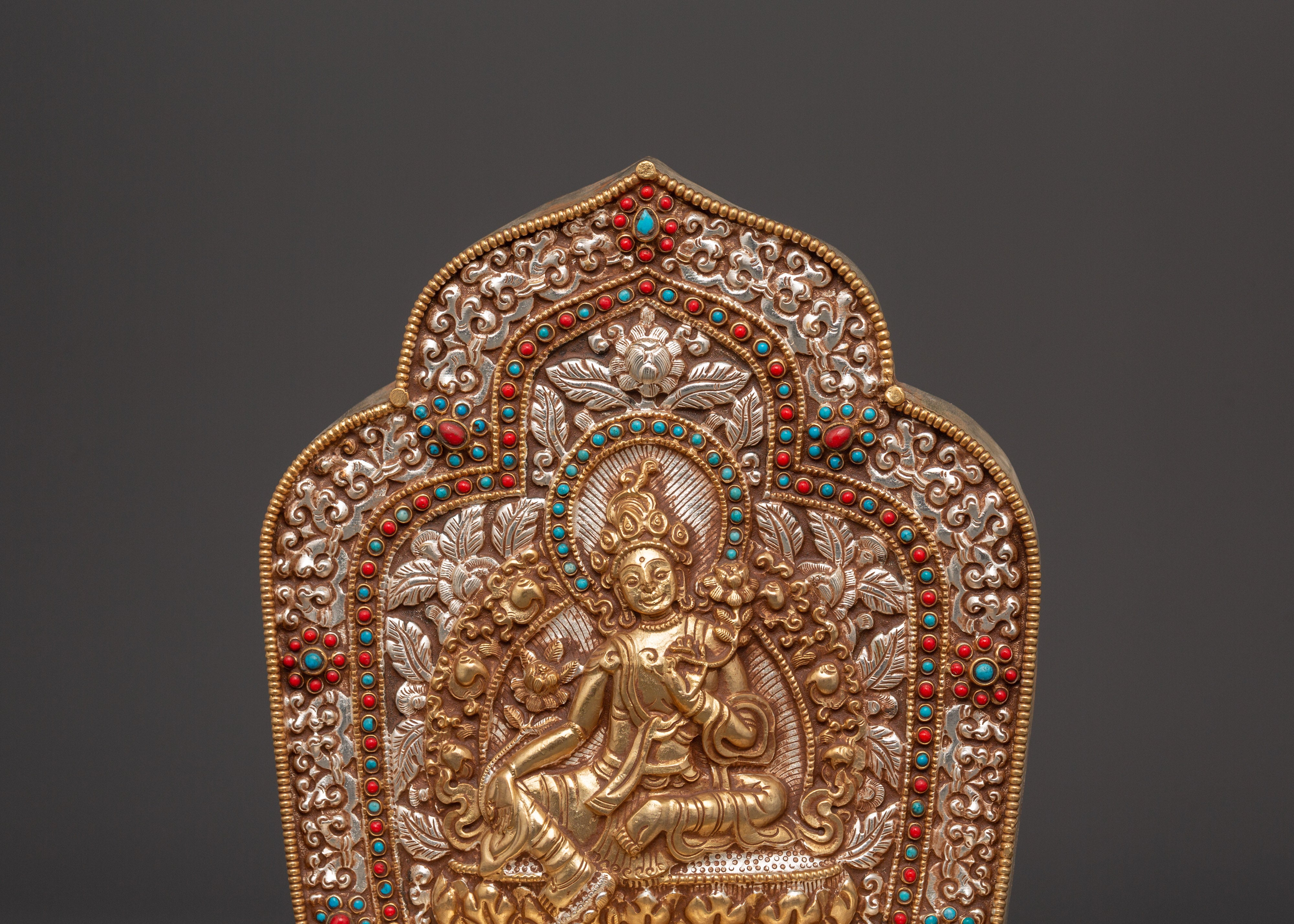 Tibetan Ghau Prayer Box Pendant | Buddhist Amulet Locket