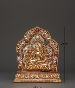 Tibetan Ghau Prayer Box Pendant | Buddhist Amulet Locket