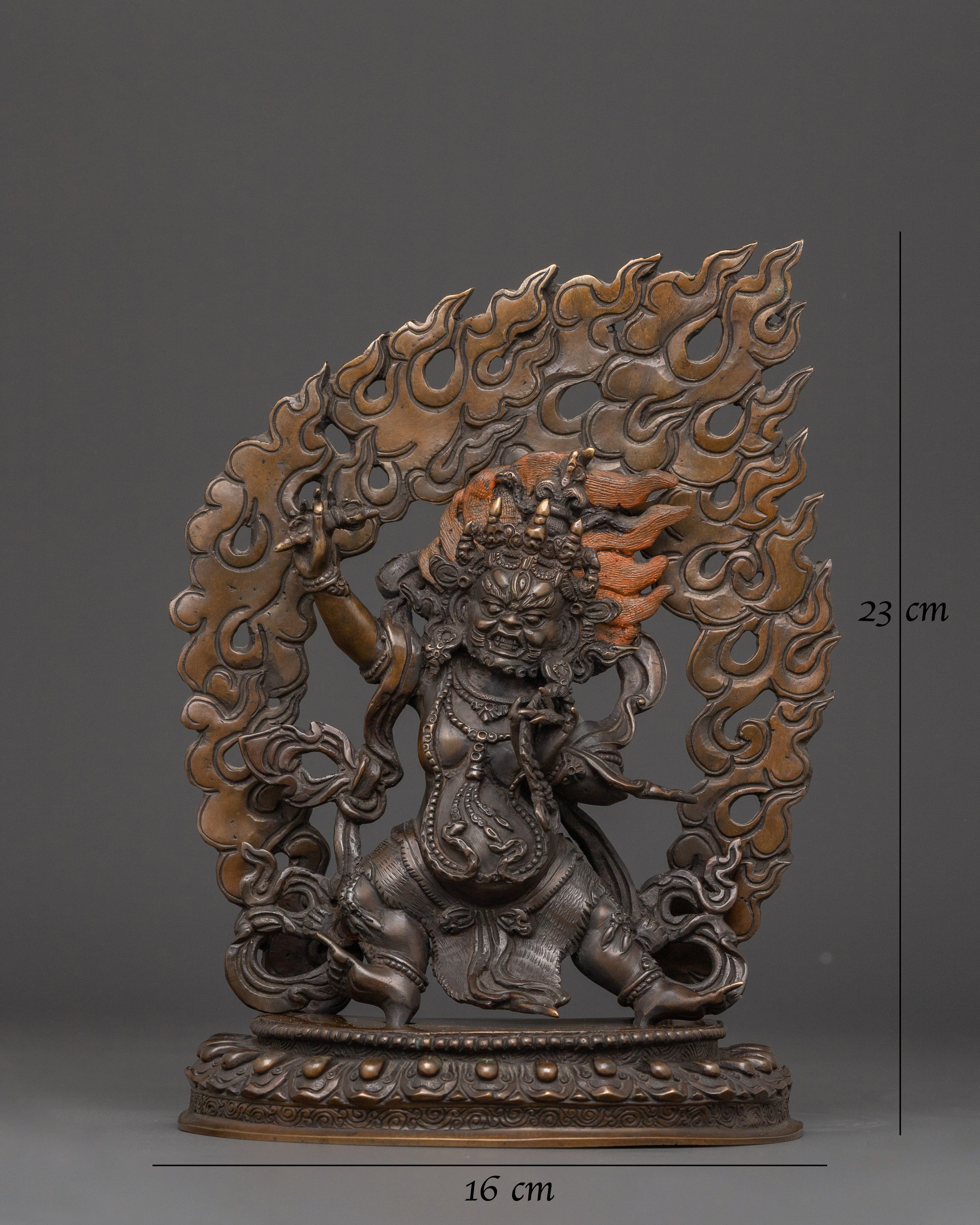 Vajrapani Bodhisattva Statue | Hand-Carved Traditional Himalayan Art