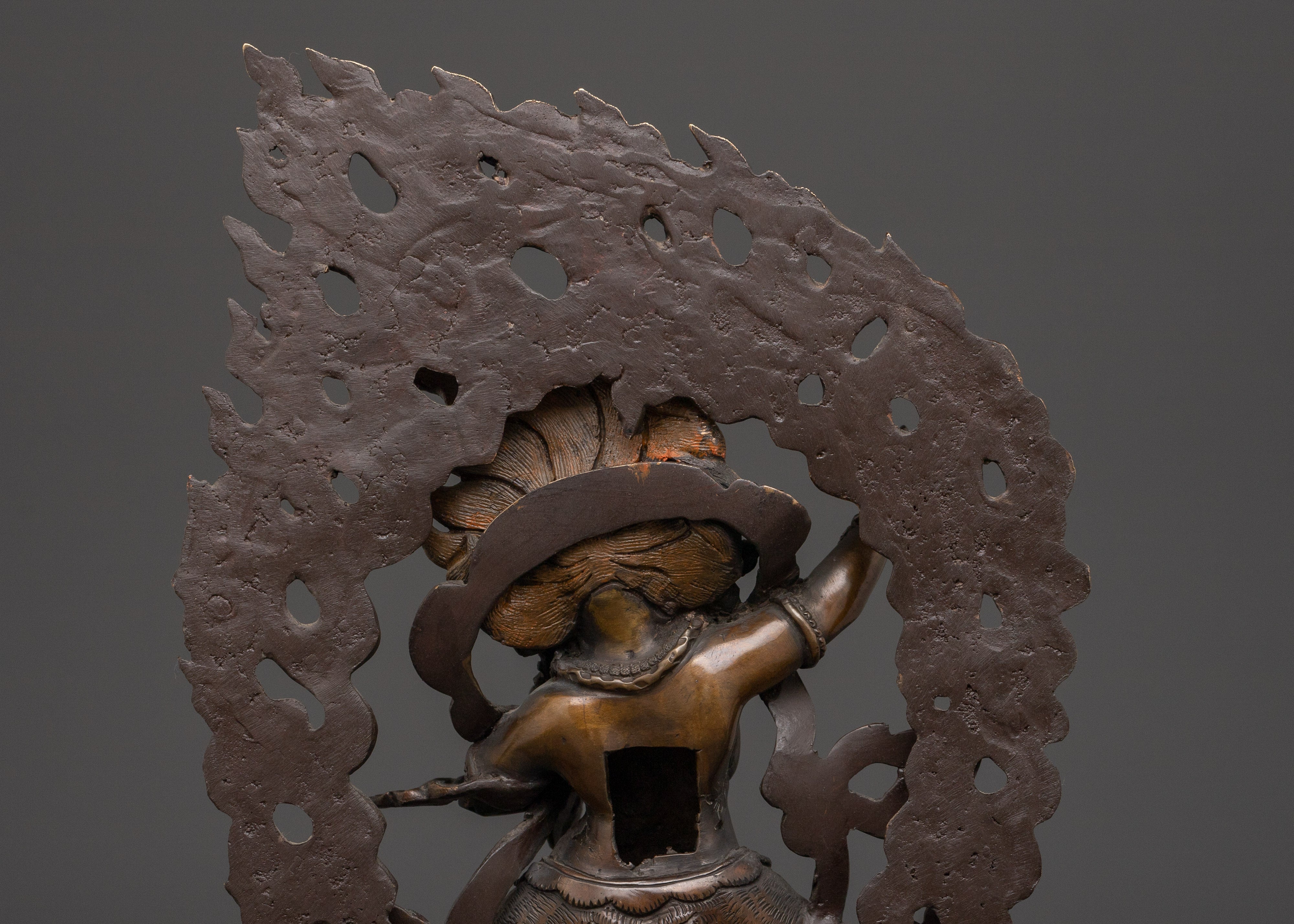 Vajrapani Bodhisattva Statue | Hand-Carved Traditional Himalayan Art