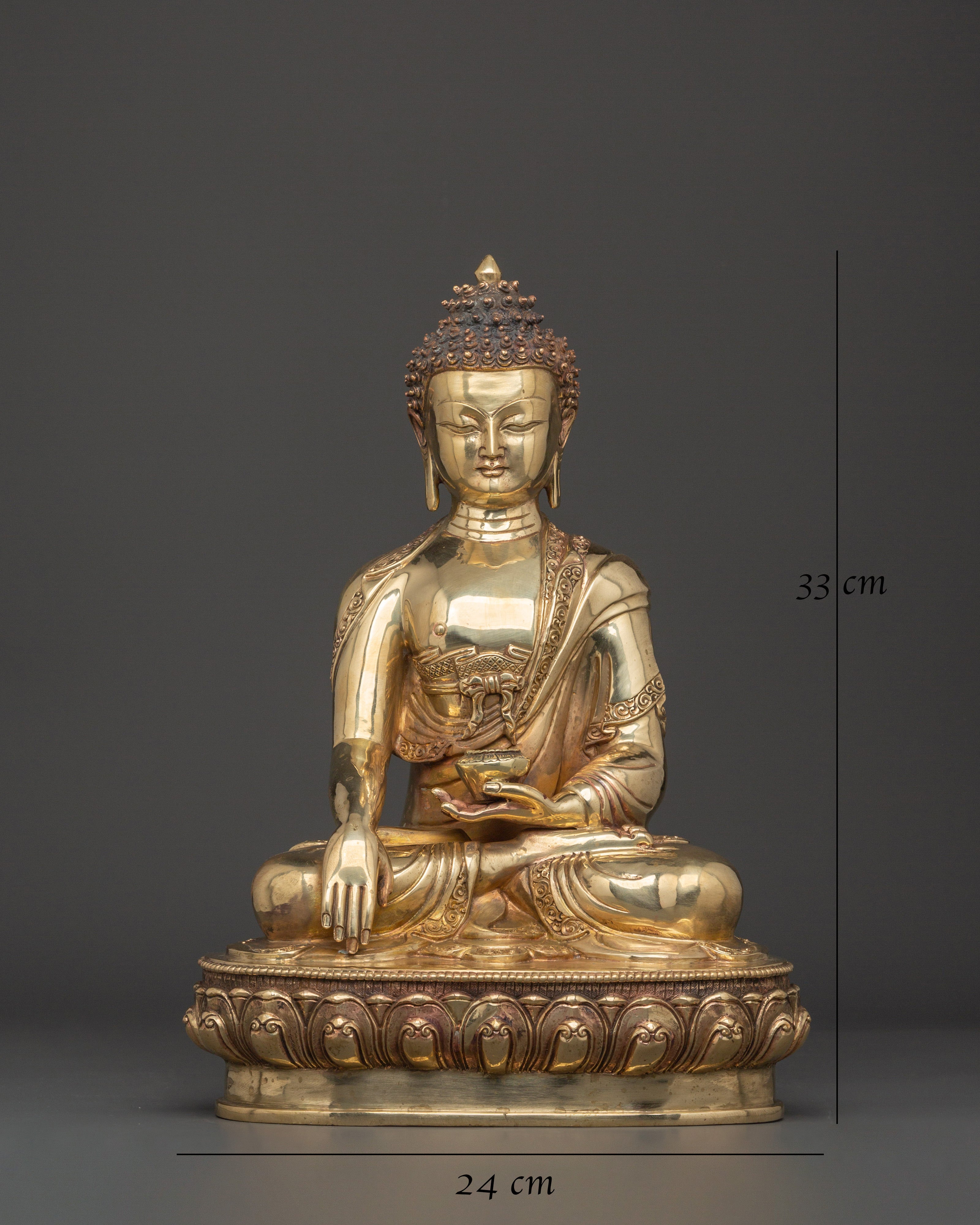 Dhyana Mudra Shakyamuni Buddha Statue | Handcrafted Buddha Figure