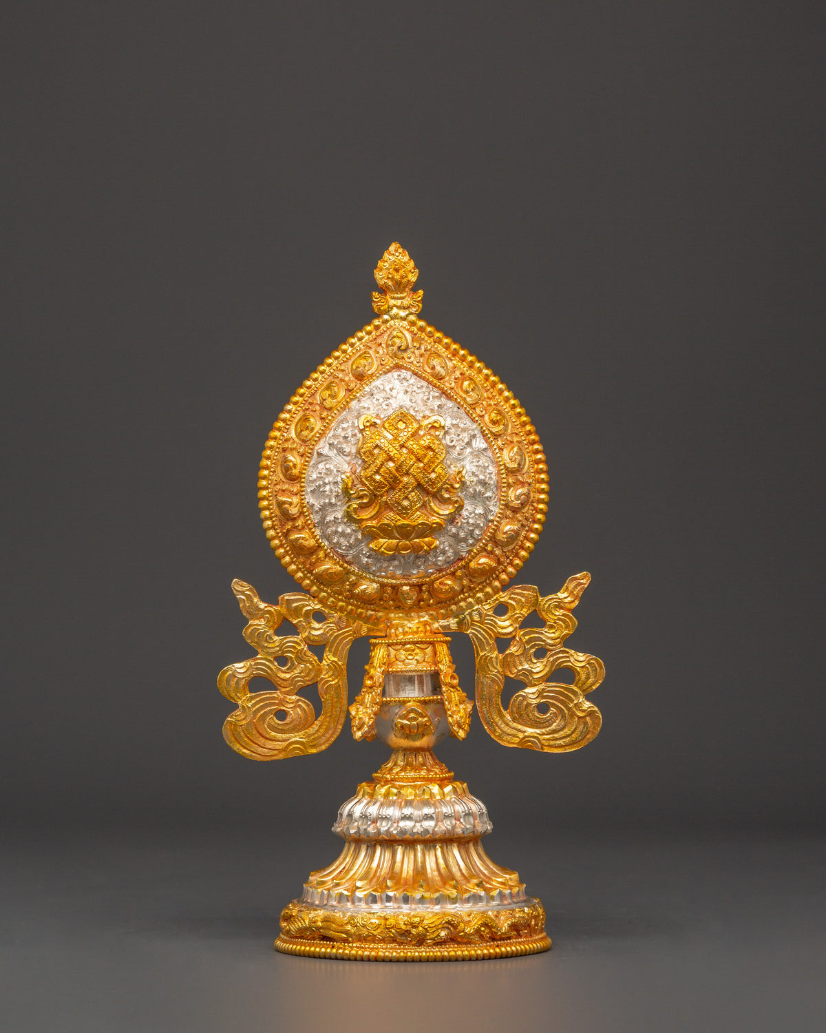 Tibetan 8 Auspicious Signs Set | Gold Buddhist Ashtamangala Symbols