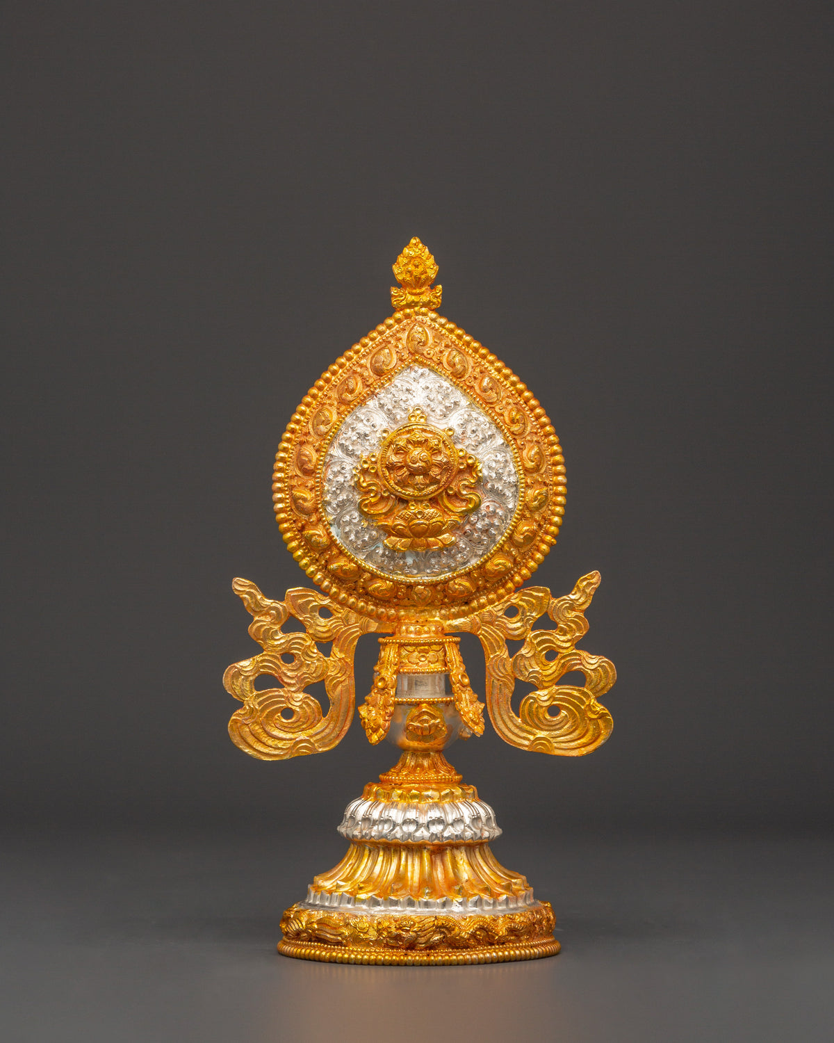 Tibetan 8 Auspicious Signs Set | Gold Buddhist Ashtamangala Symbols