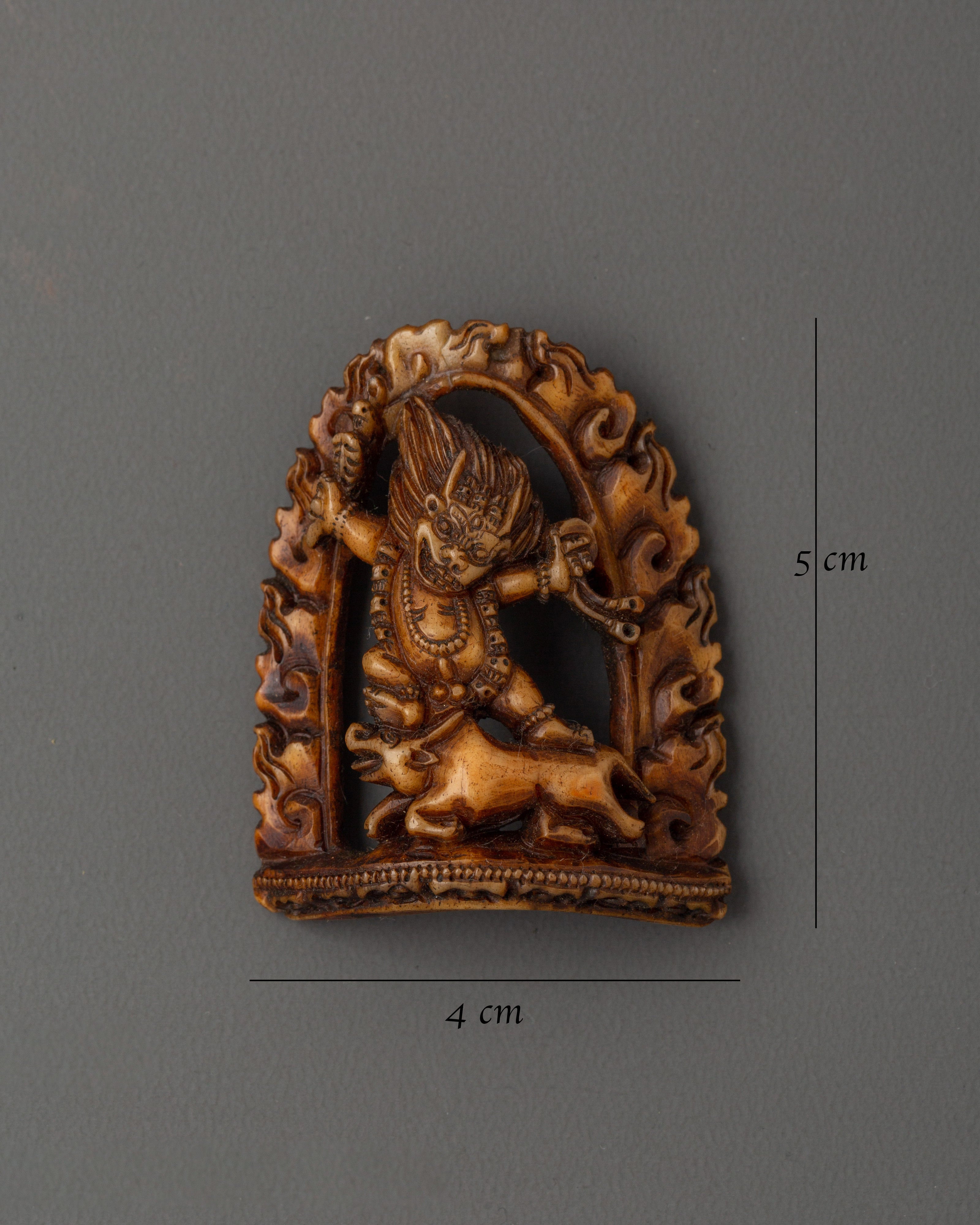 Yamantaka Sacred Statue |  Buddhist Deity for Protection & Transformation
