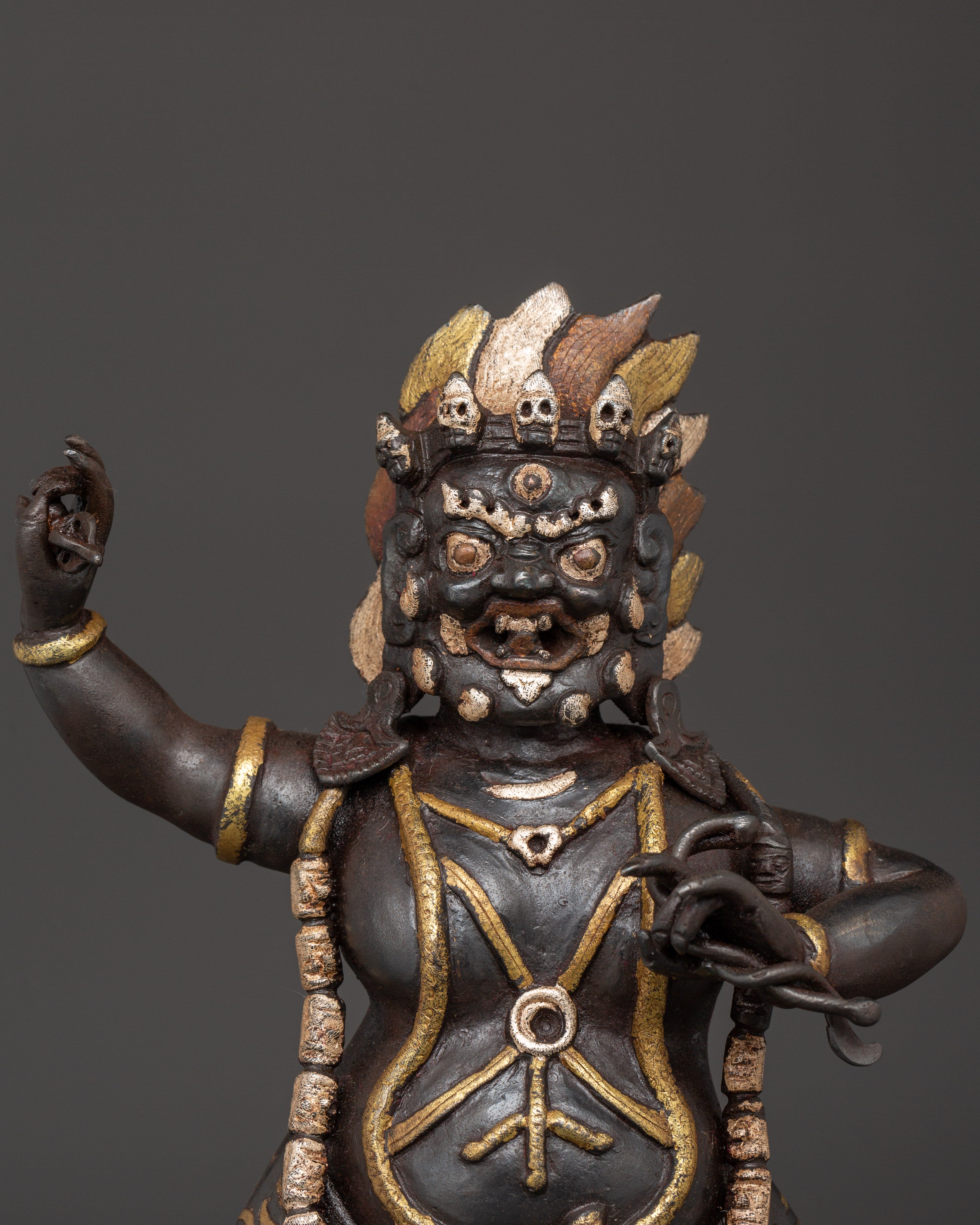 Vajrapani Wrathful Deity Statue | Guardian of Buddha and Dharma