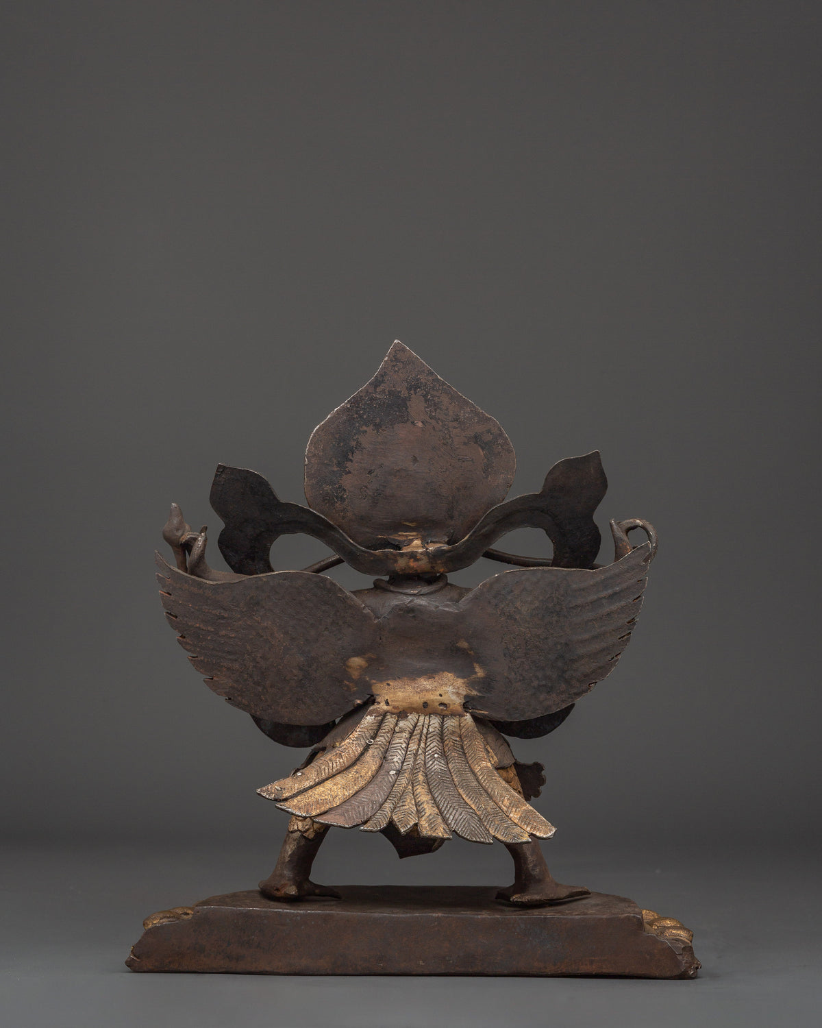 Tibetan Garuda Bird Deity Statue | Fierce Protector for Altar Decor