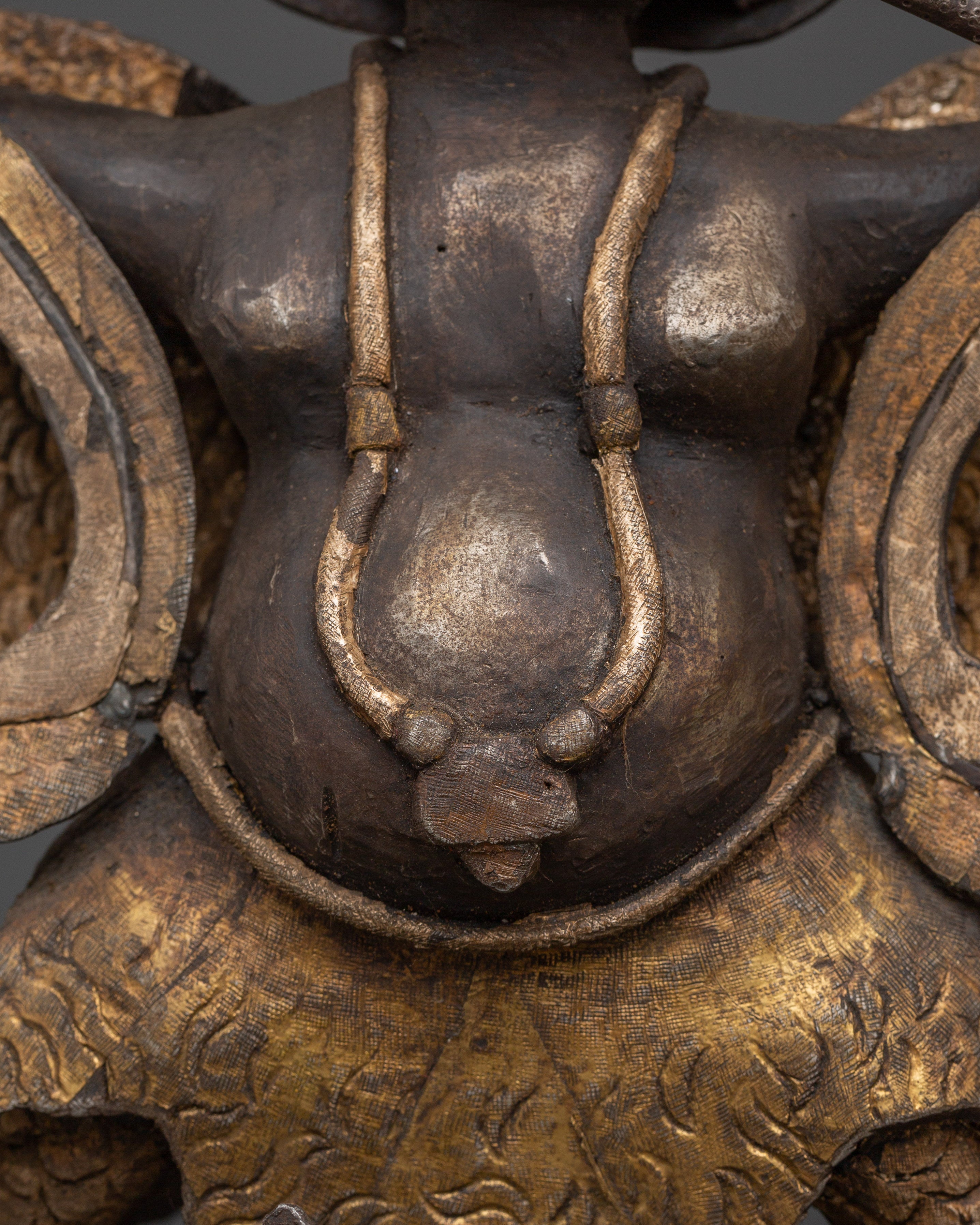 Tibetan Garuda Bird Deity Statue | Fierce Protector for Altar Decor