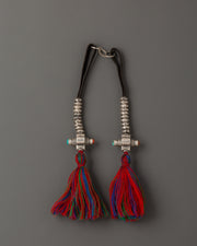 Spiritual Handcrafted Tibetan Chupsel Tassel |  Altar and Meditation Decor