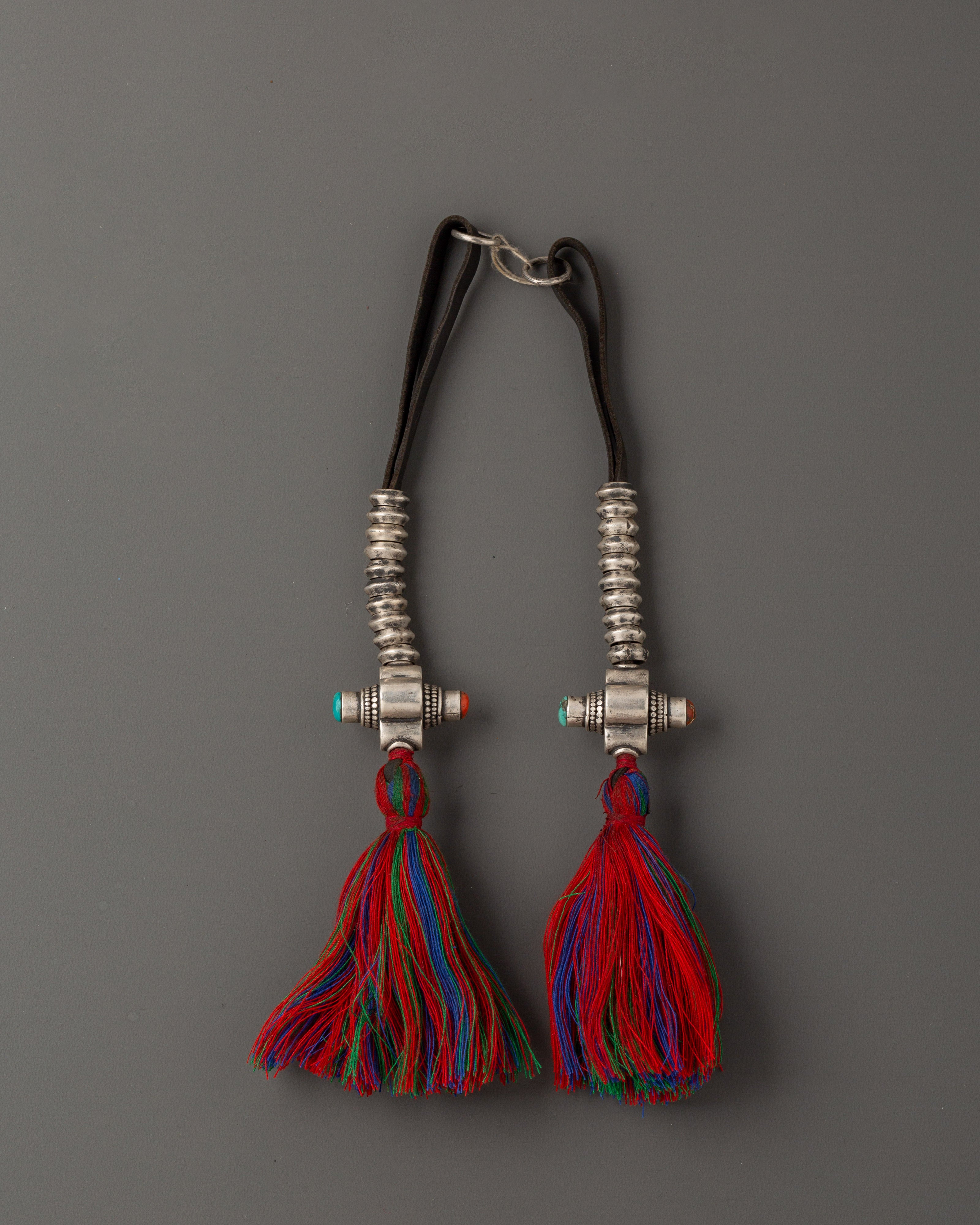 Spiritual Handcrafted Tibetan Chupsel Tassel |  Altar and Meditation Decor