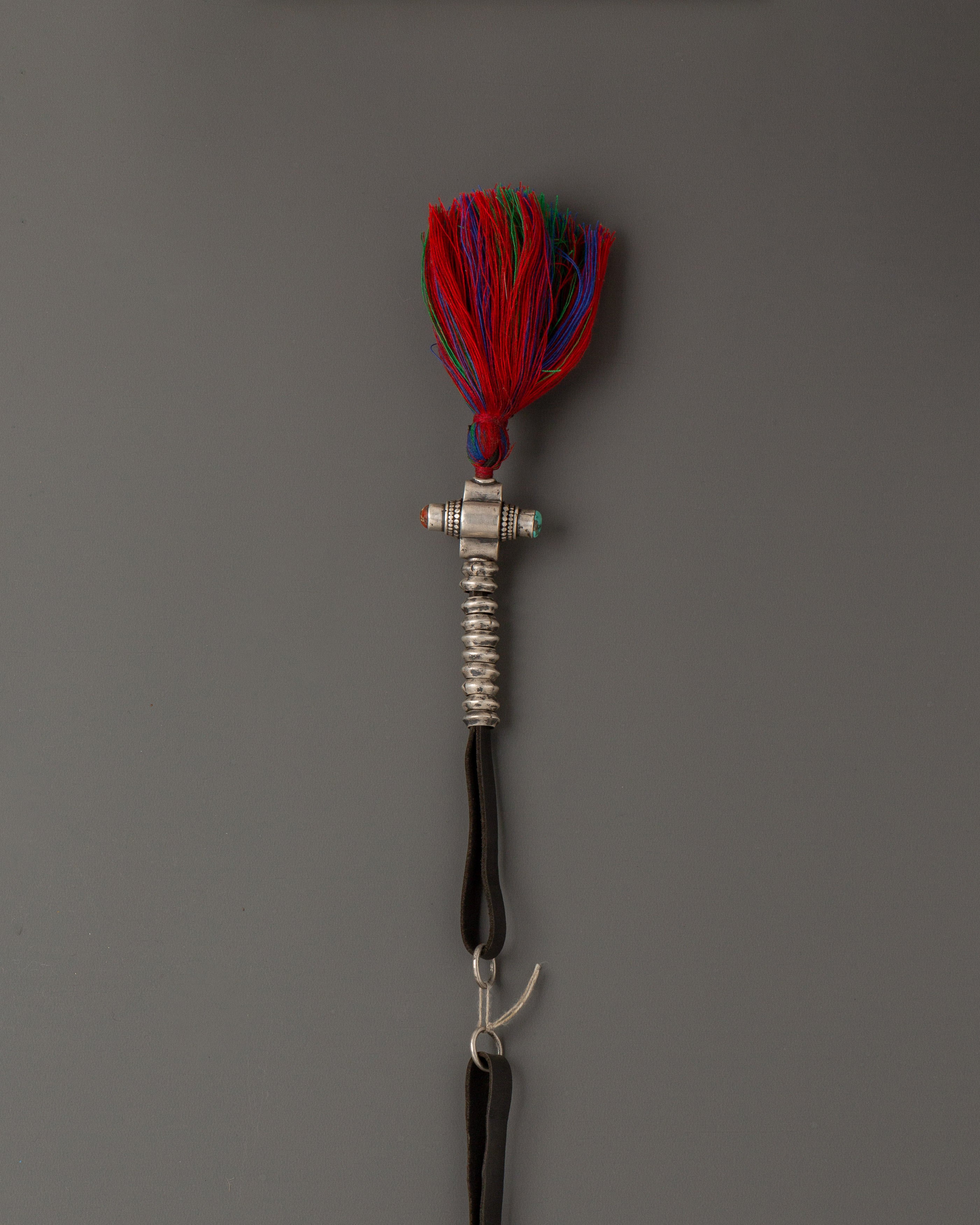 Spiritual Handcrafted Tibetan Chupsel Tassel |  Altar and Meditation Decor