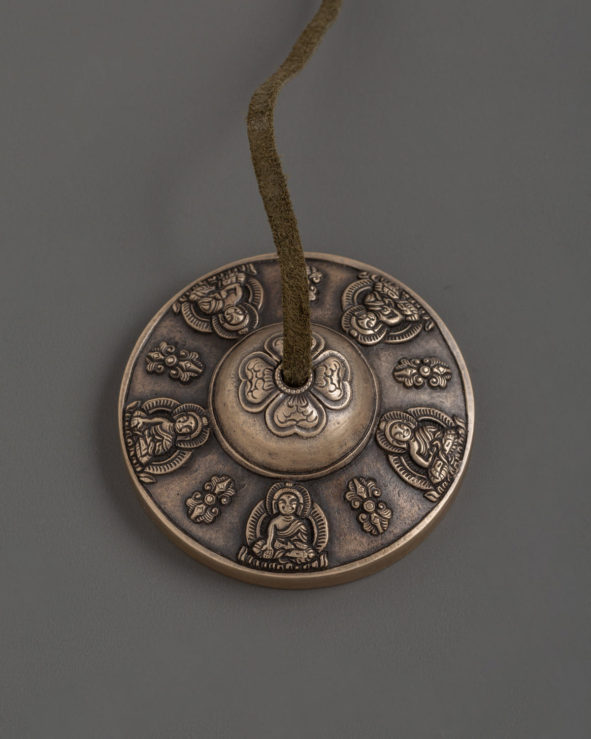 Buddhist Ritual Items Tingsha | Handcrafted Bronze Tibetan Cymbals