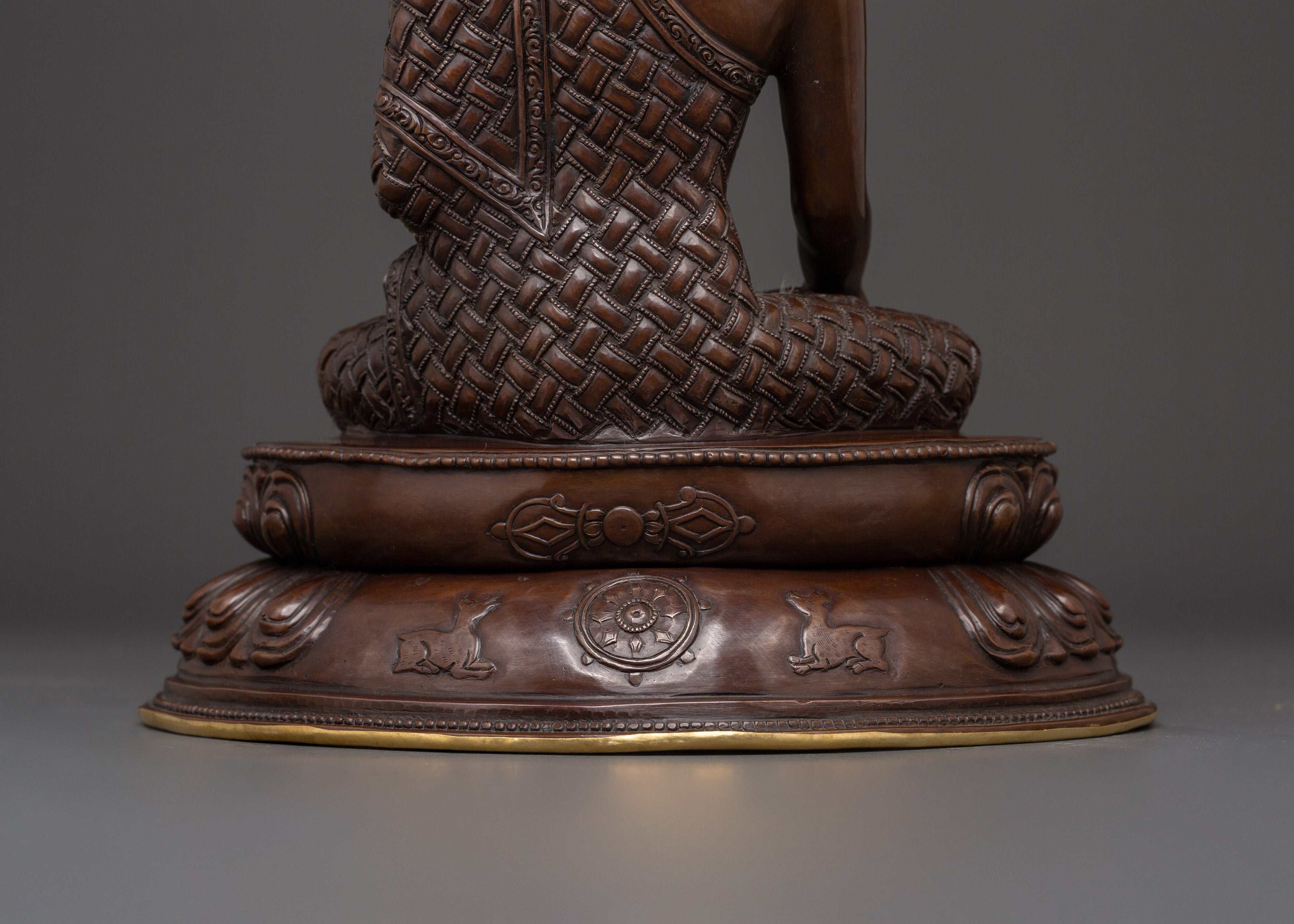 Enlightened Buddha Shakyamuni Figurine | Handcrafted Meditation Statue