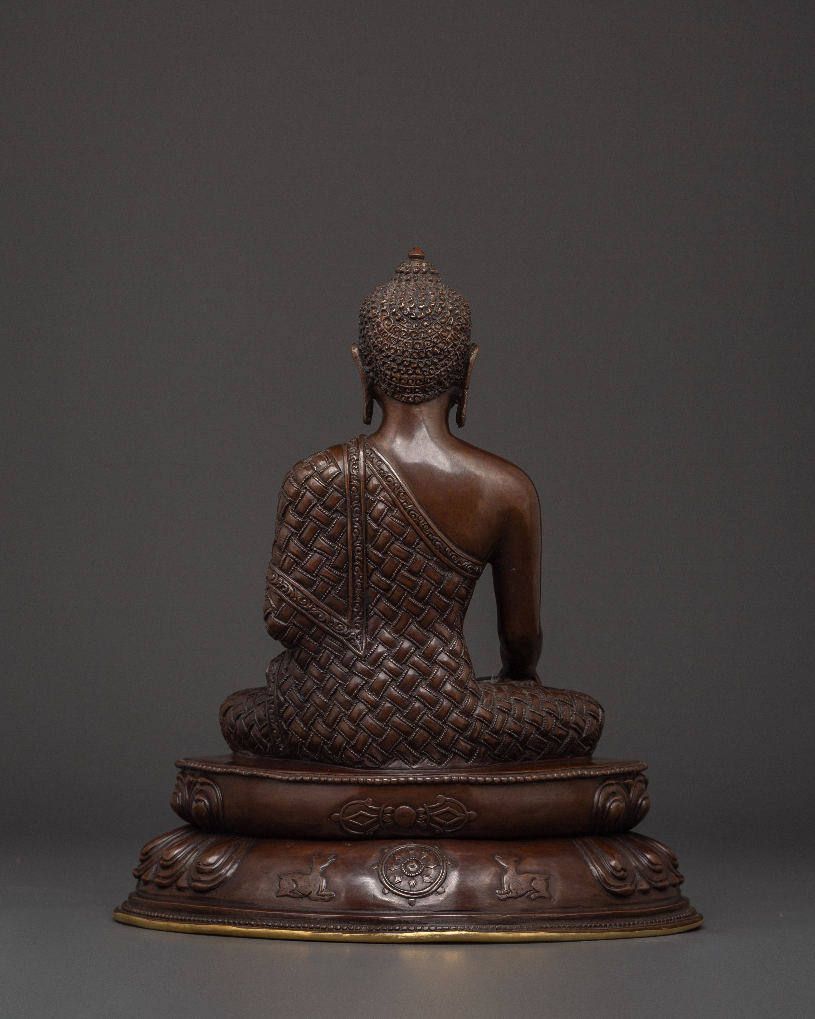 Enlightened Buddha Shakyamuni Figurine | Handcrafted Meditation Statue