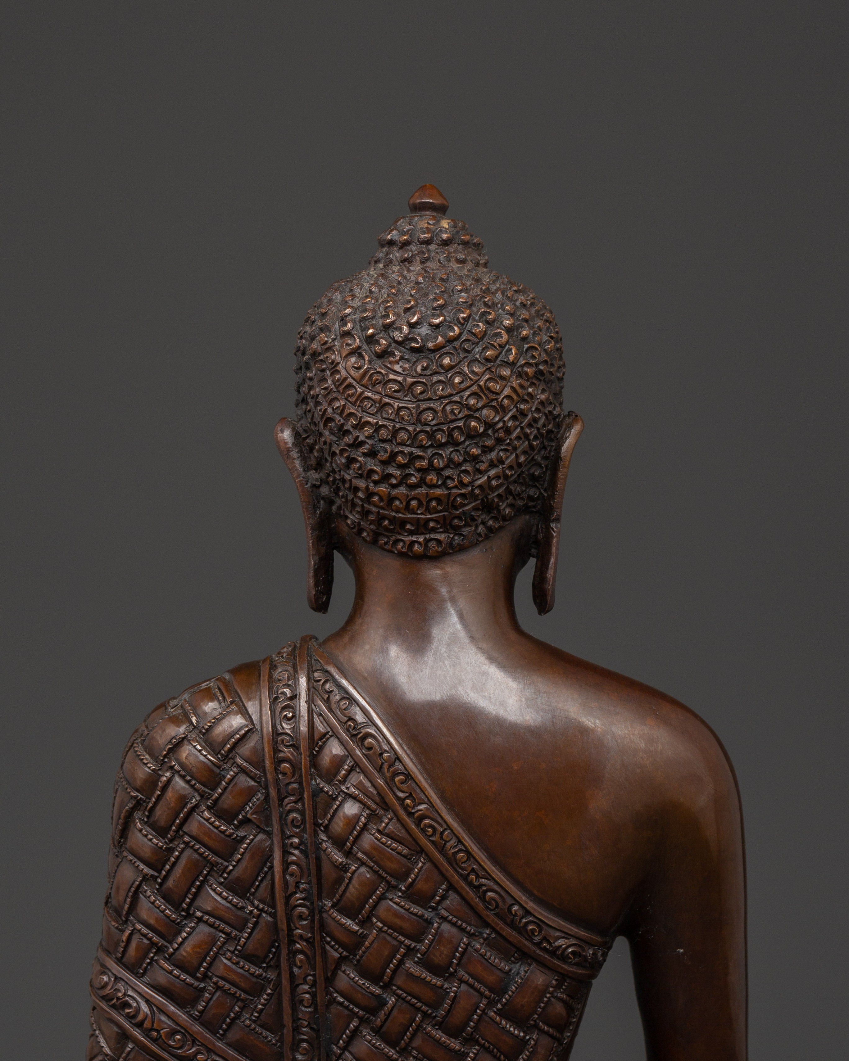 Enlightened Buddha Shakyamuni Figurine | Handcrafted Meditation Statue