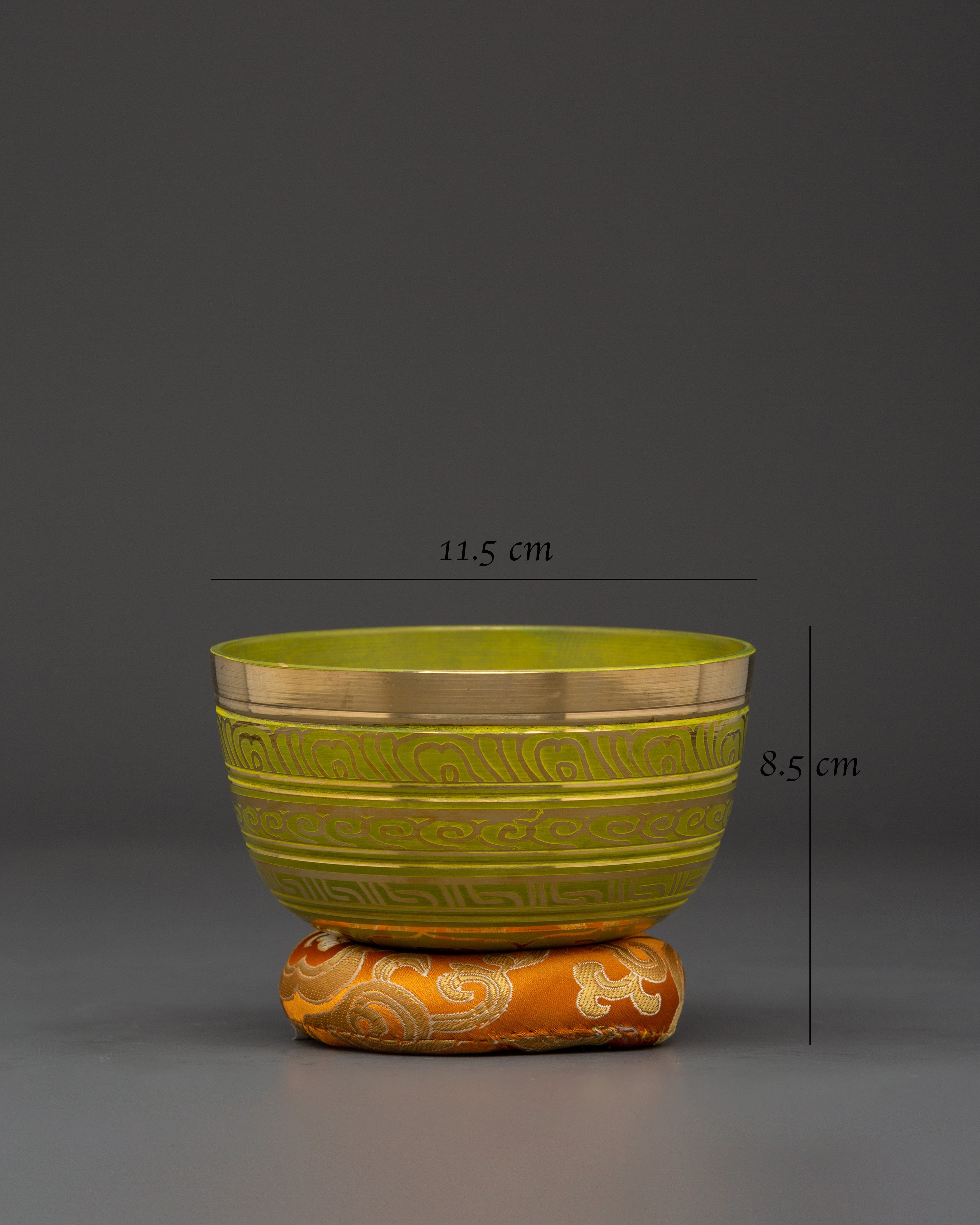 7 Chakra Singing Bowl Set with Sacred Symbols