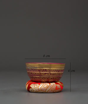 7 Chakra Singing Bowl Set with Sacred Symbols