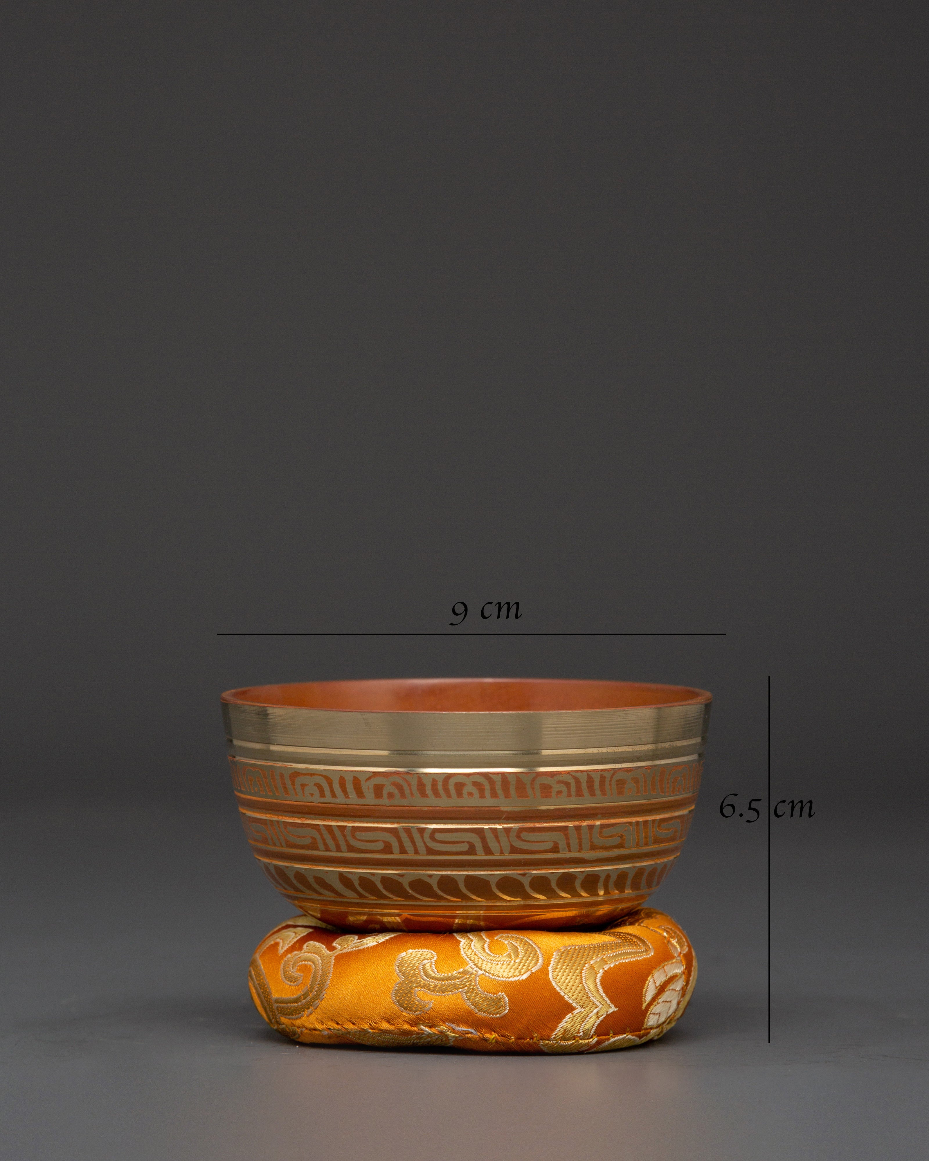 Colorful Singing Bowl Set | Handcrafted Brass Chakra Bowls