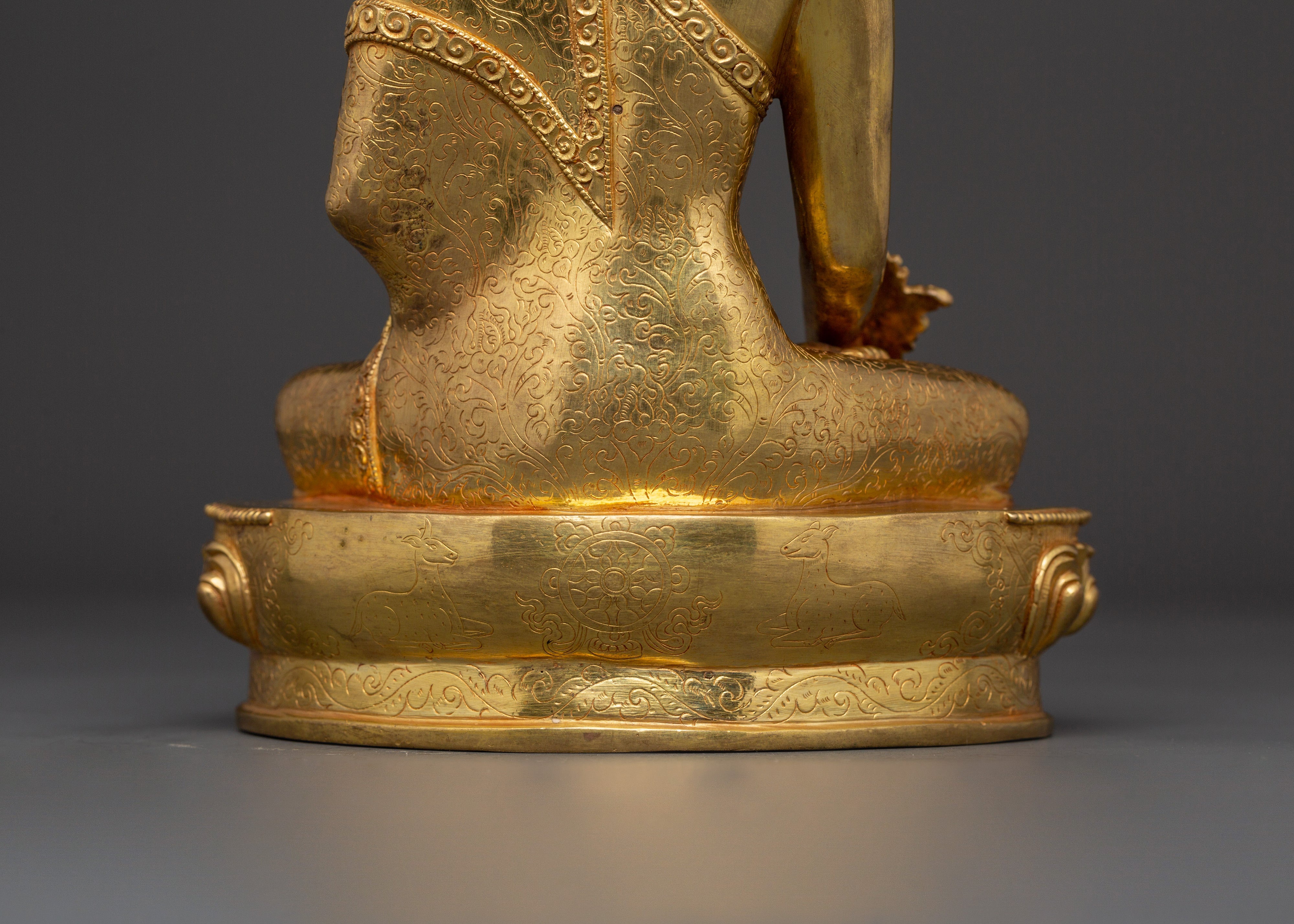 Medicine Buddha Tibetan Healing Deity Statue | Sacred Himalayan Artwork