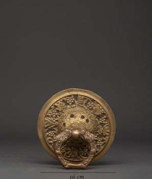 Handcrafted Brass Door Knocker Set | Entrance Door Decor