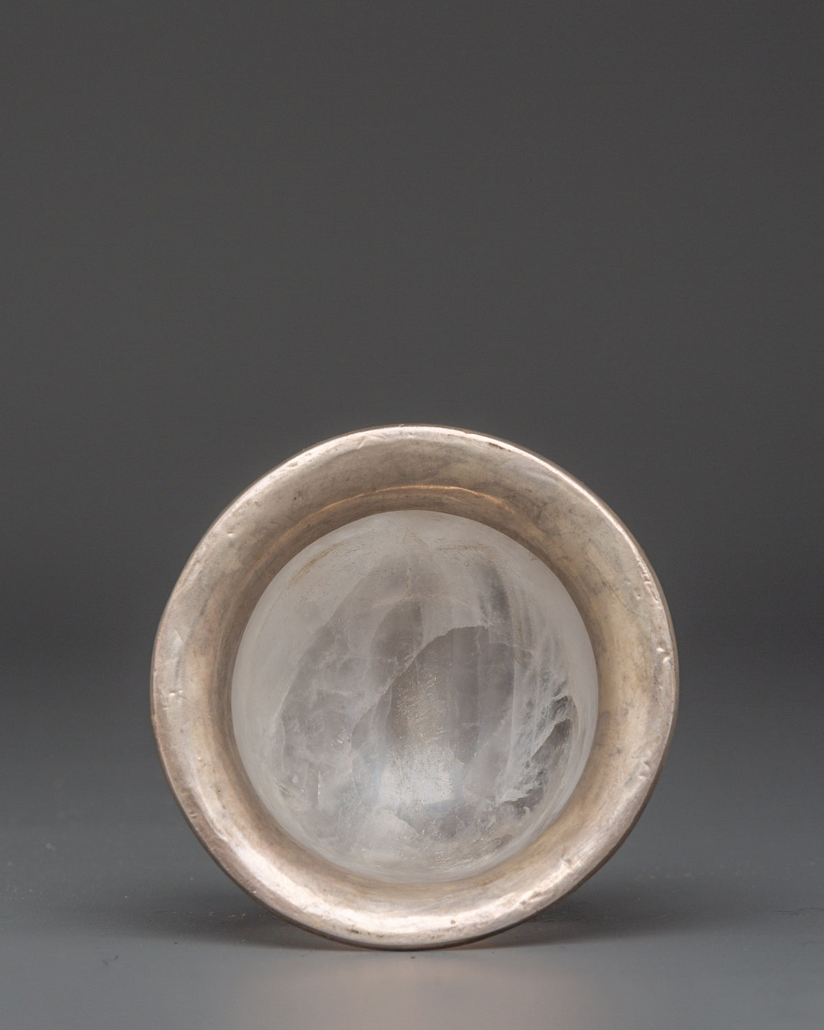 Tibetan Silver Offering Bowl | Spiritual Present | Spiritual Decor