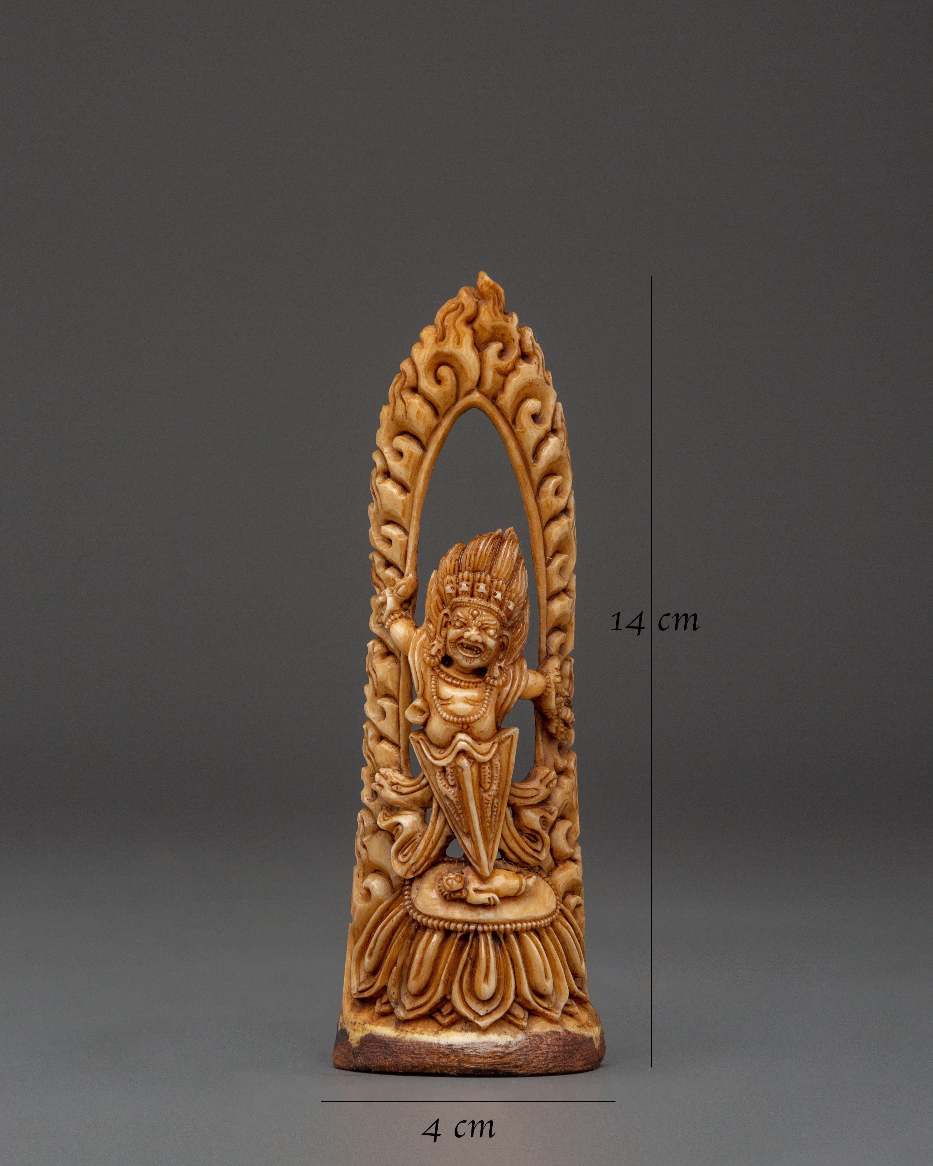 Mahakala Protector Deity Statue | Tibetan Spiritual Guardian