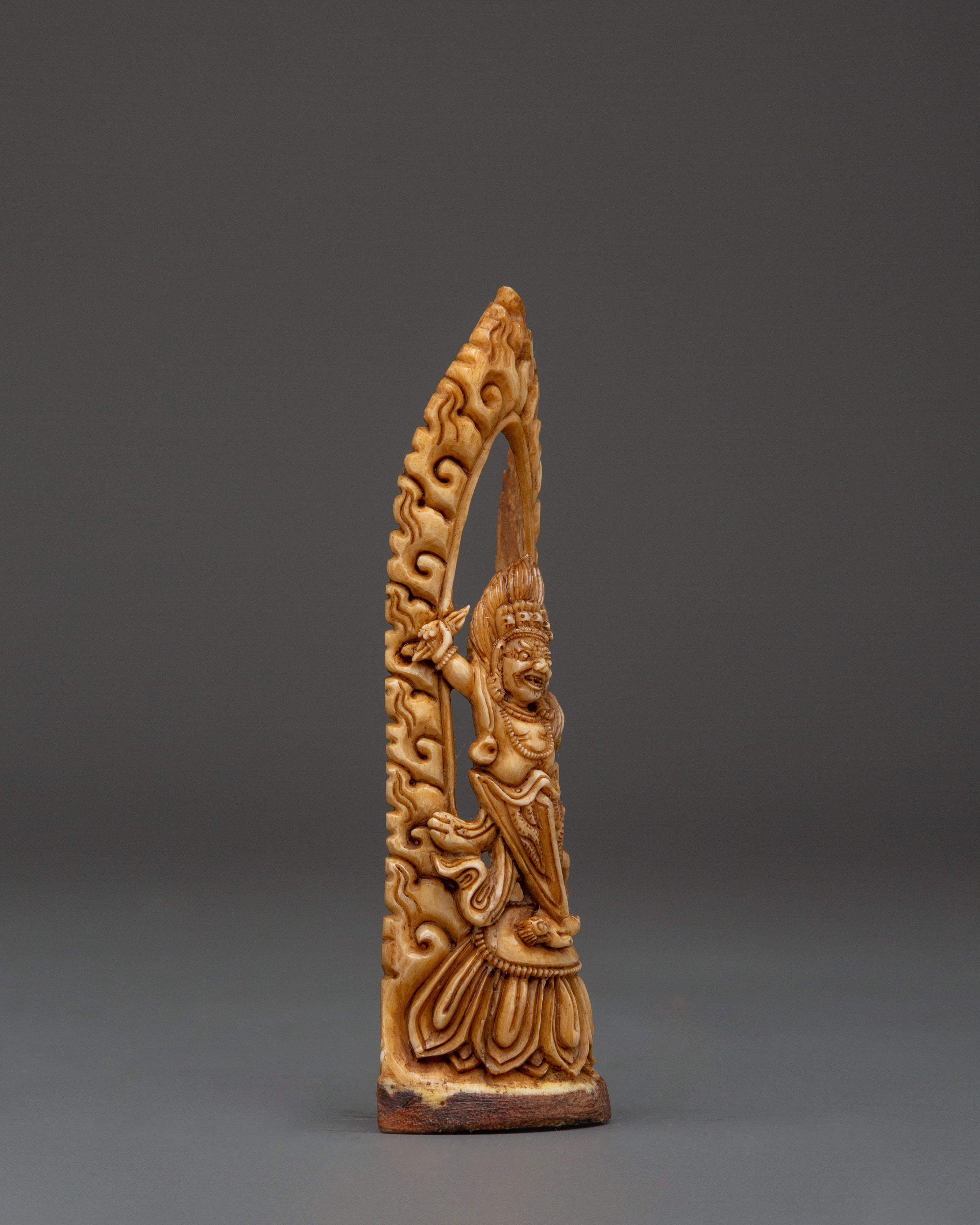 Mahakala Protector Deity Statue | Tibetan Spiritual Guardian