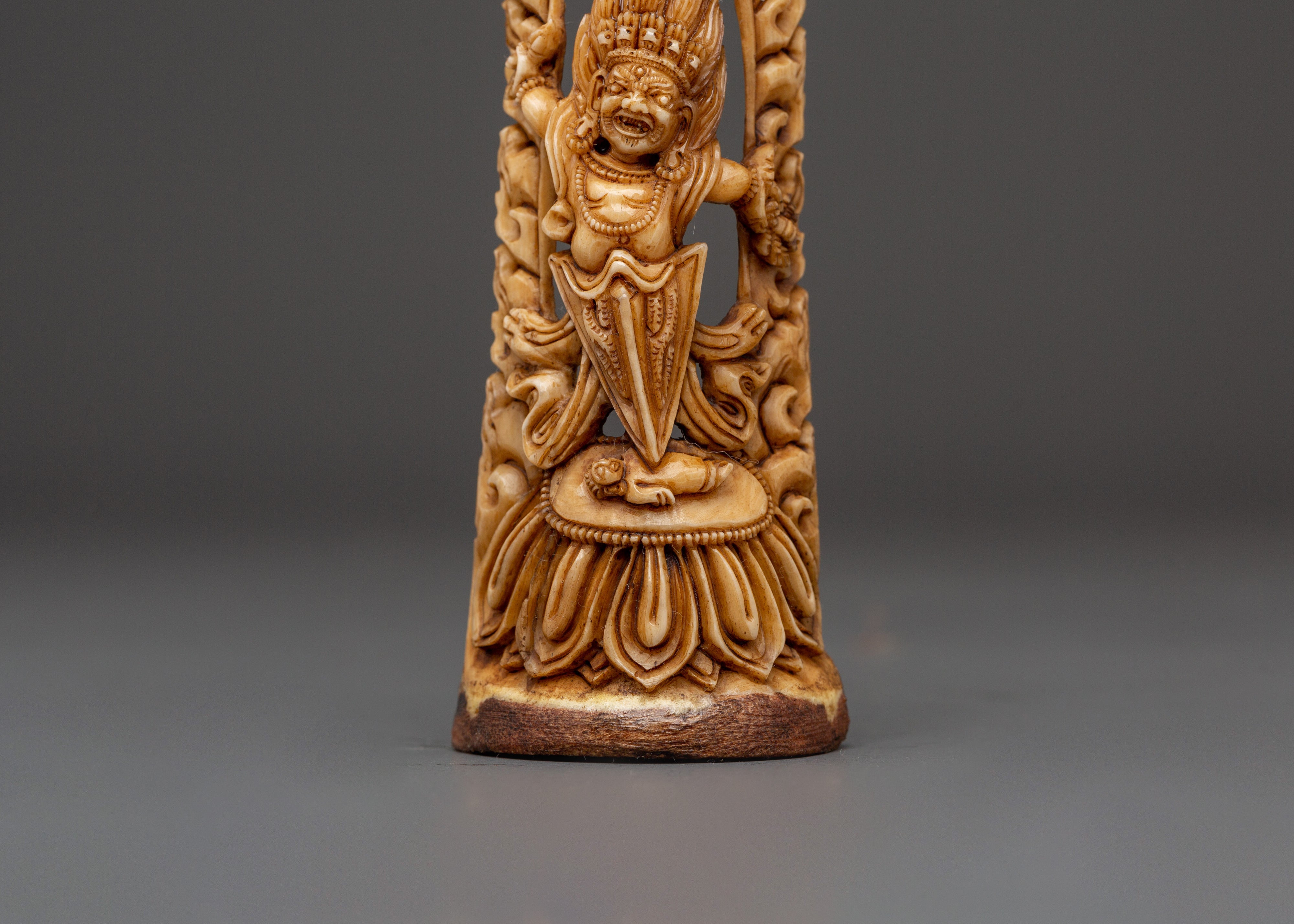 Mahakala Protector Deity Statue | Tibetan Spiritual Guardian