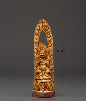 Mahakala Tantric Sculpture | Tibetan Protector Deity Statue