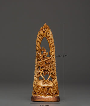 Citipati Bone Deity Statue | Tibetan Dancing Skeleton Protectors