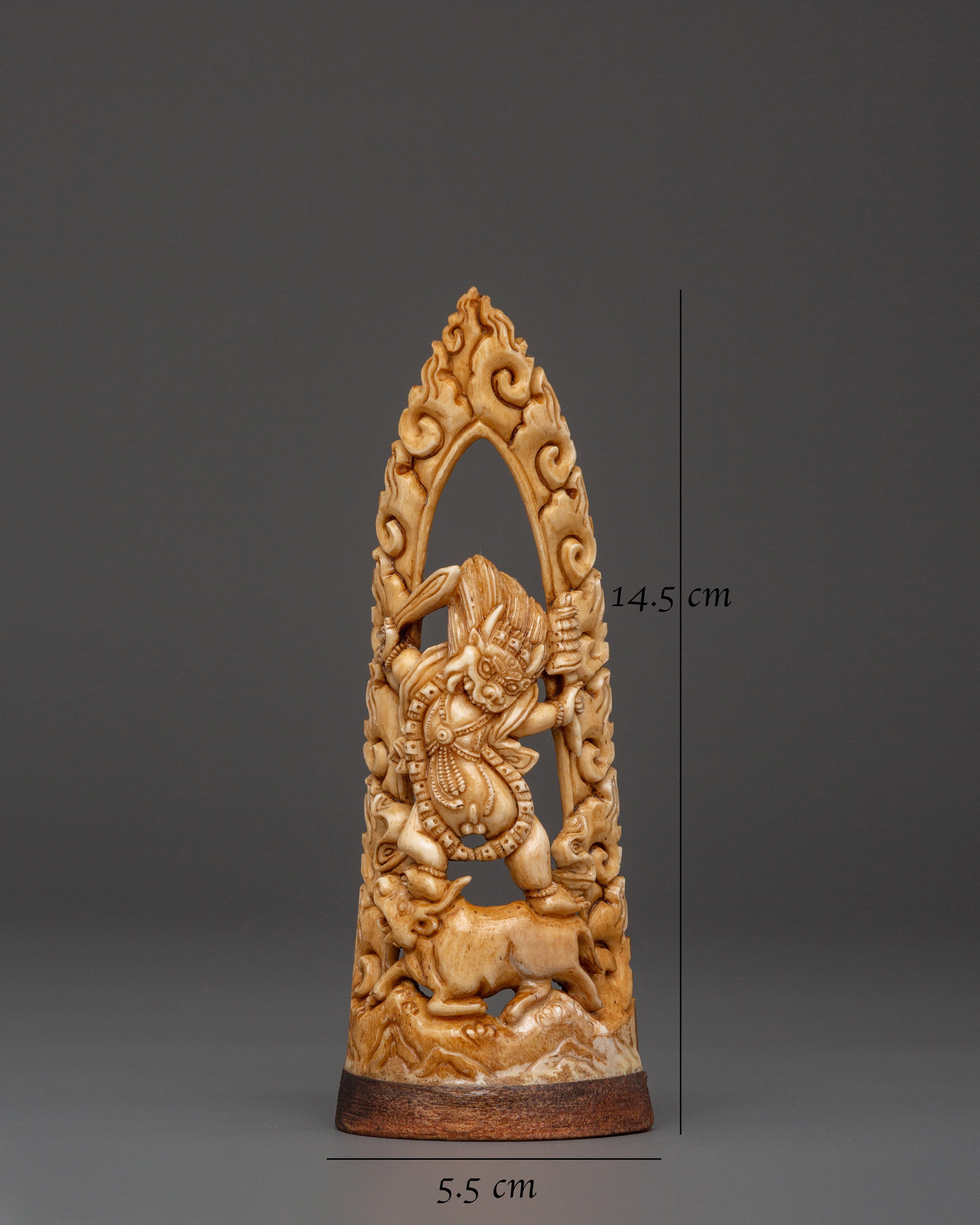 Yamantaka Destroyer of Death Statue | Sacred Buddhist Altar Decor
