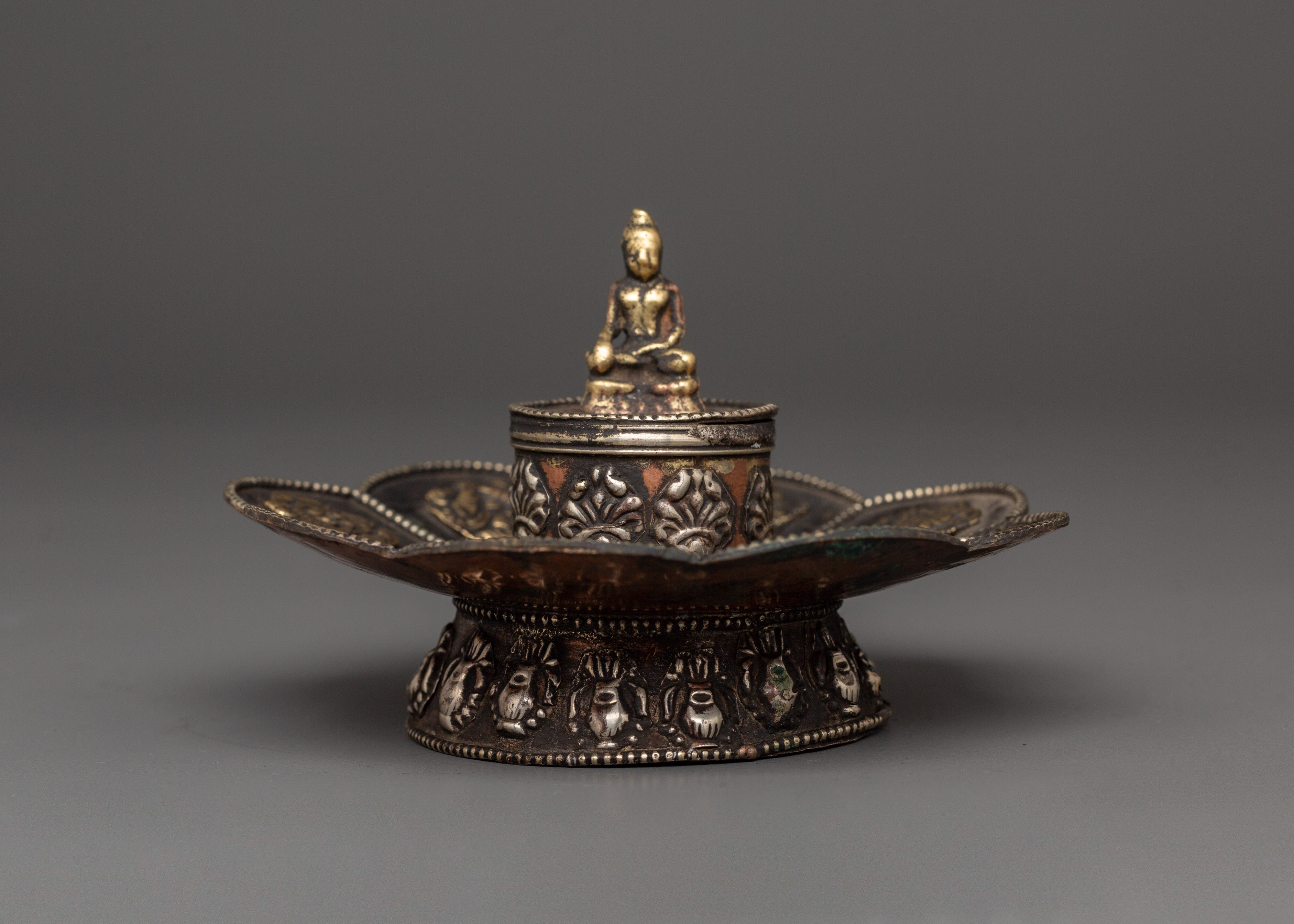 Buddha Incense Holder | Handcrafted Brass Meditation Burner
