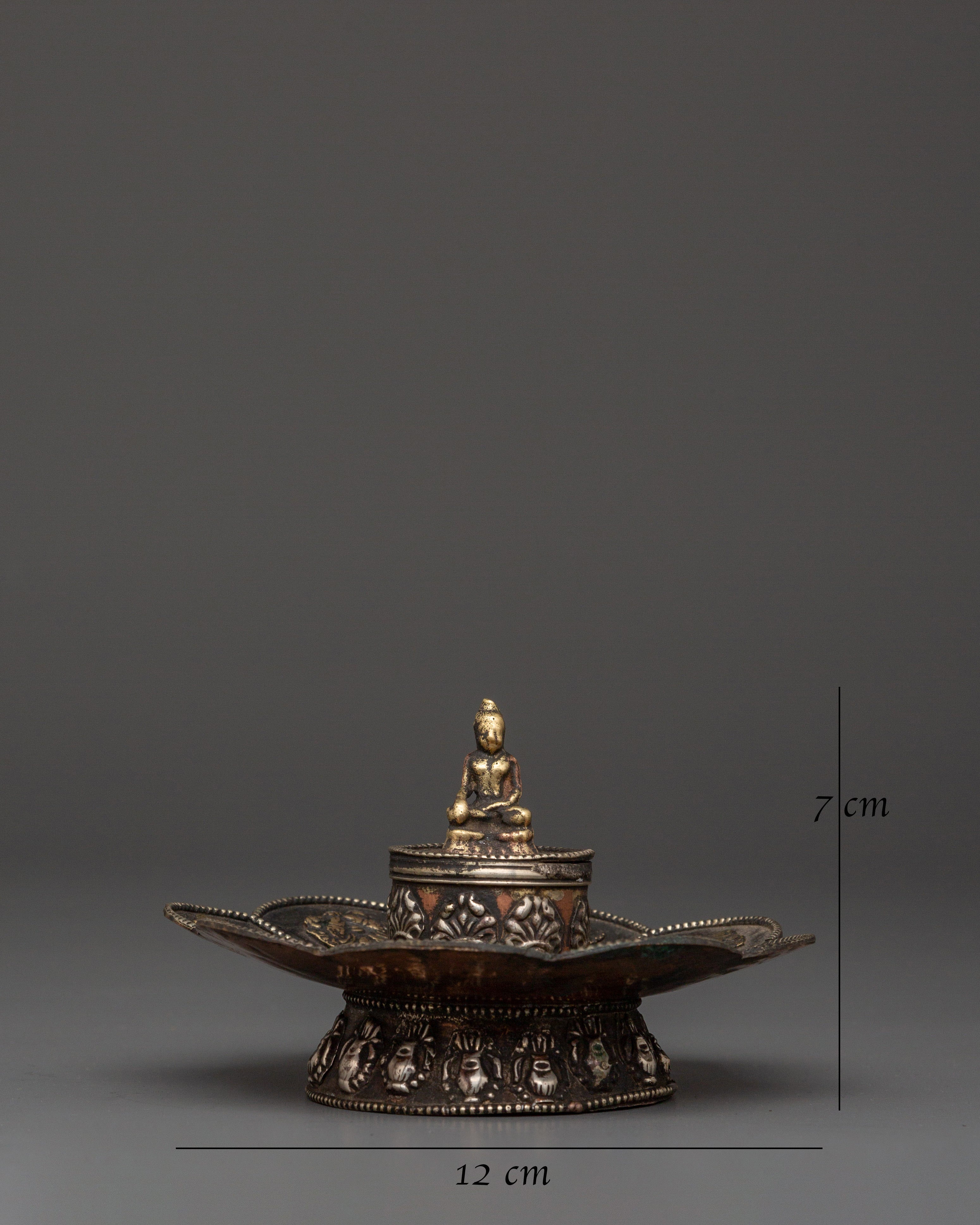 Buddha Incense Holder | Handcrafted Brass Meditation Burner