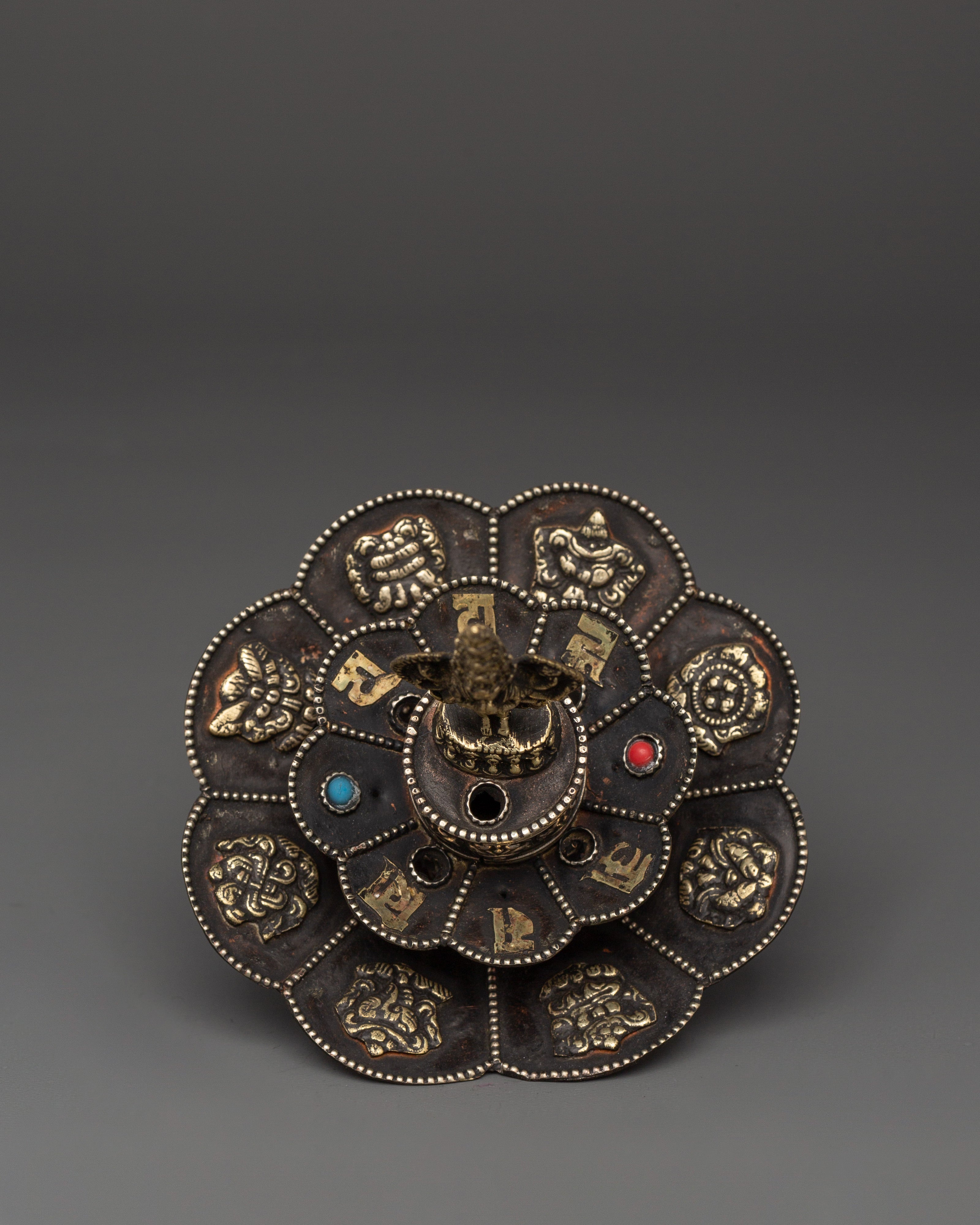 Avalokiteshvara Incense Holder | 1000-Armed Chenrezig Brass Stand