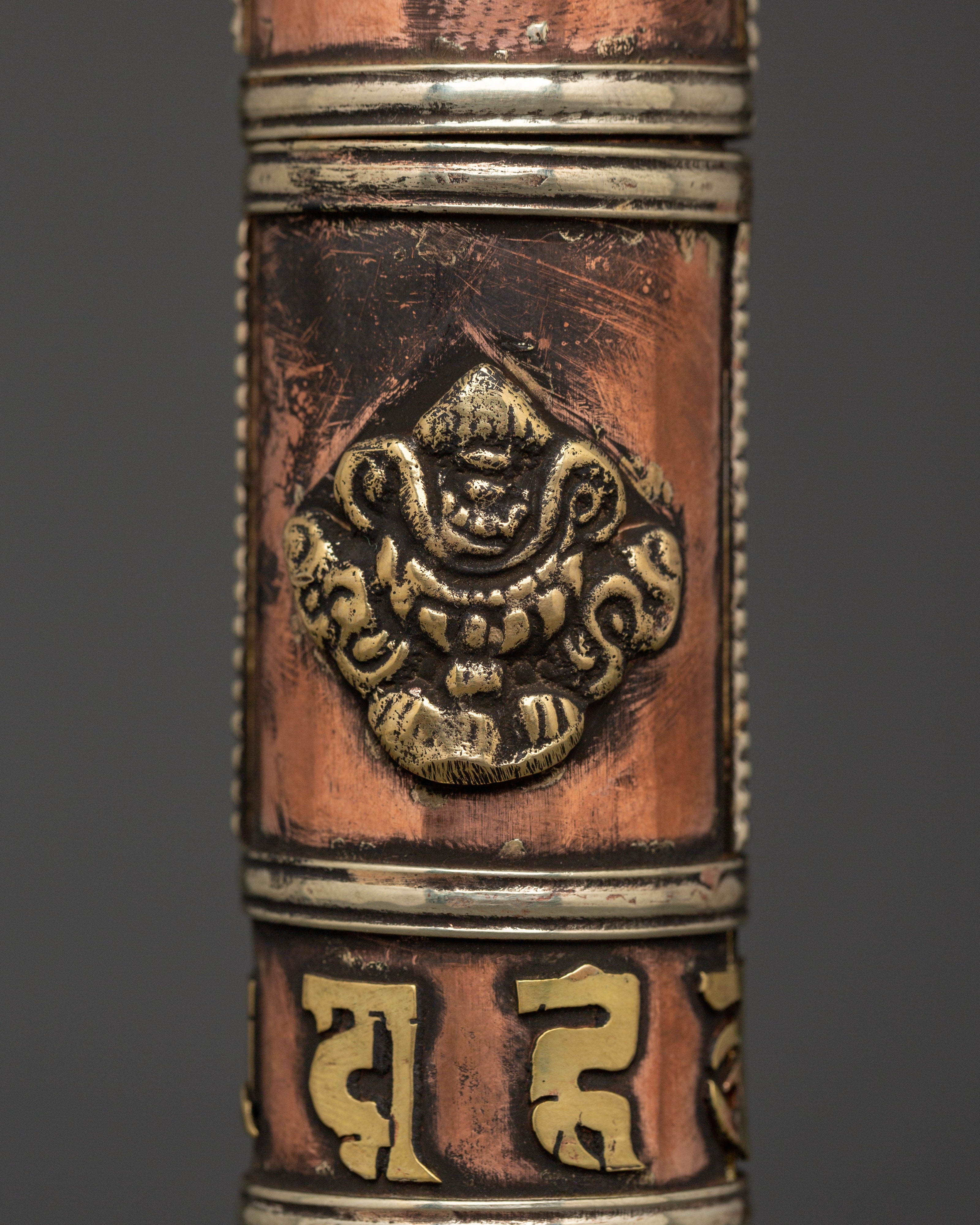 Portable Incense Holder Case | Handcrafted Tibetan Copper Burner