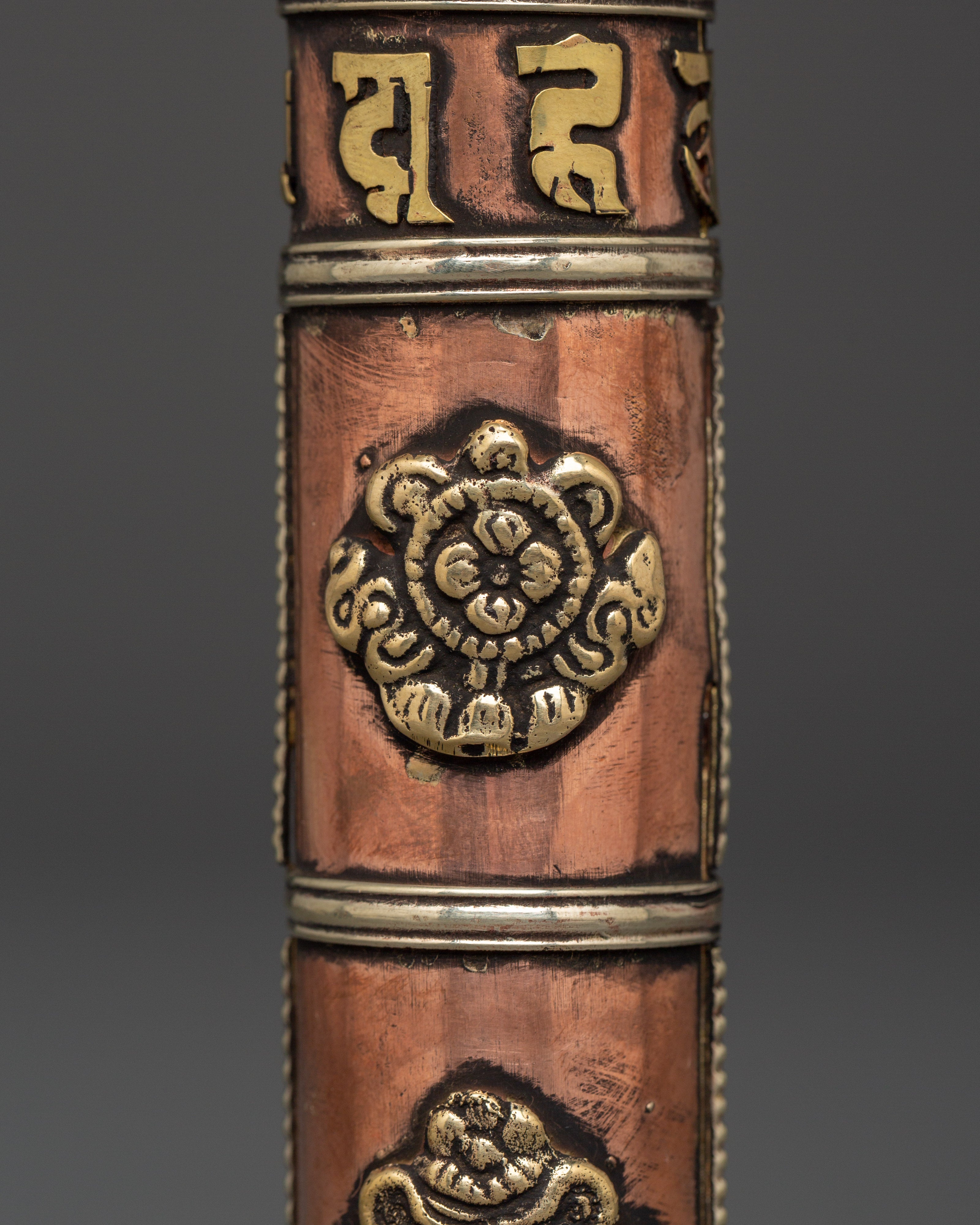 Portable Incense Holder Case | Handcrafted Tibetan Copper Burner