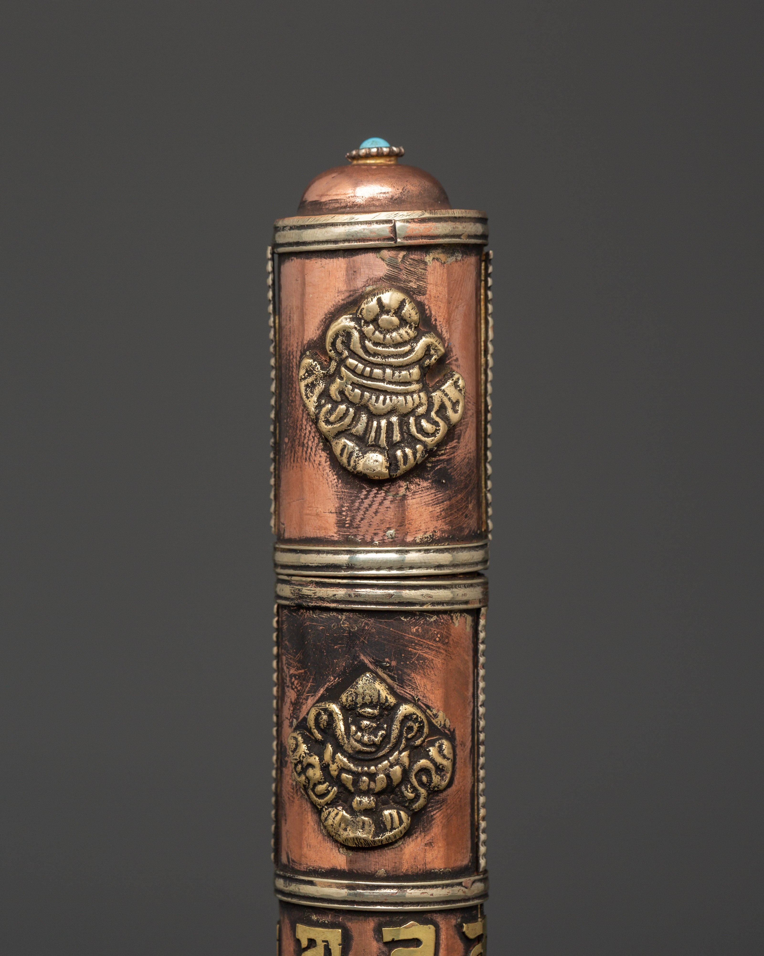 Portable Incense Holder Case | Handcrafted Tibetan Copper Burner