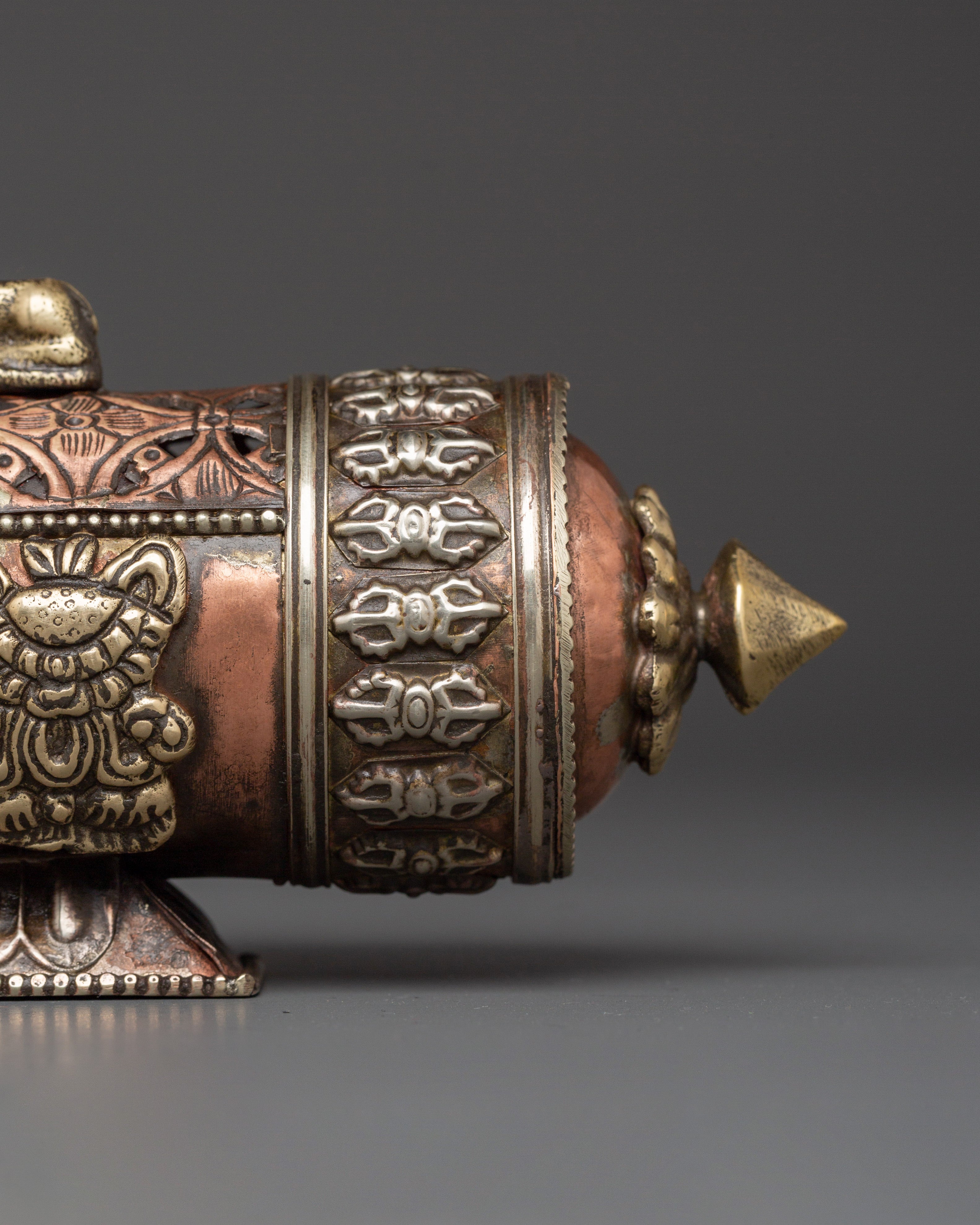 Buddha Incense Burner | Copper & Brass Meditation Tray
