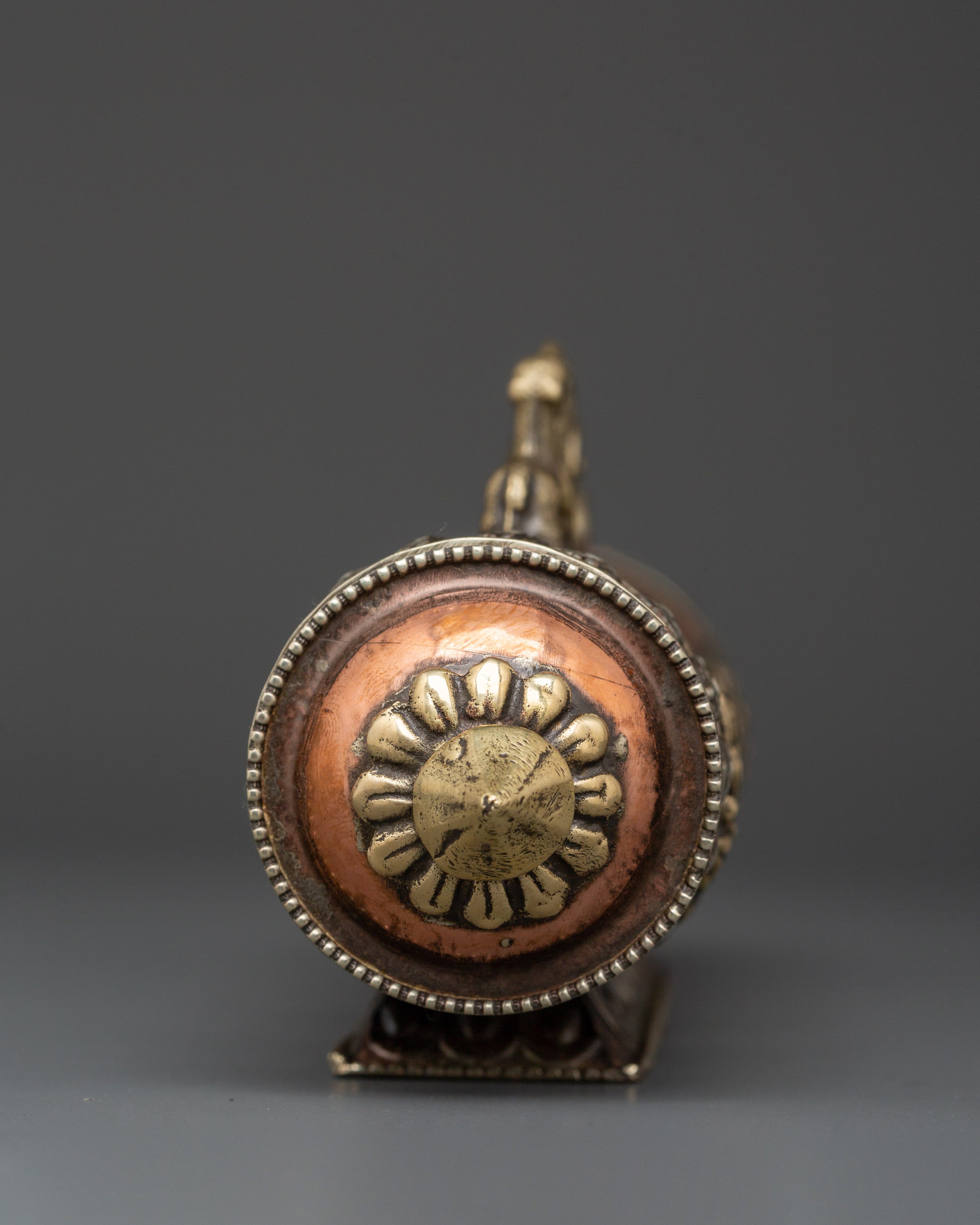 Buddha Incense Burner | Copper & Brass Meditation Tray
