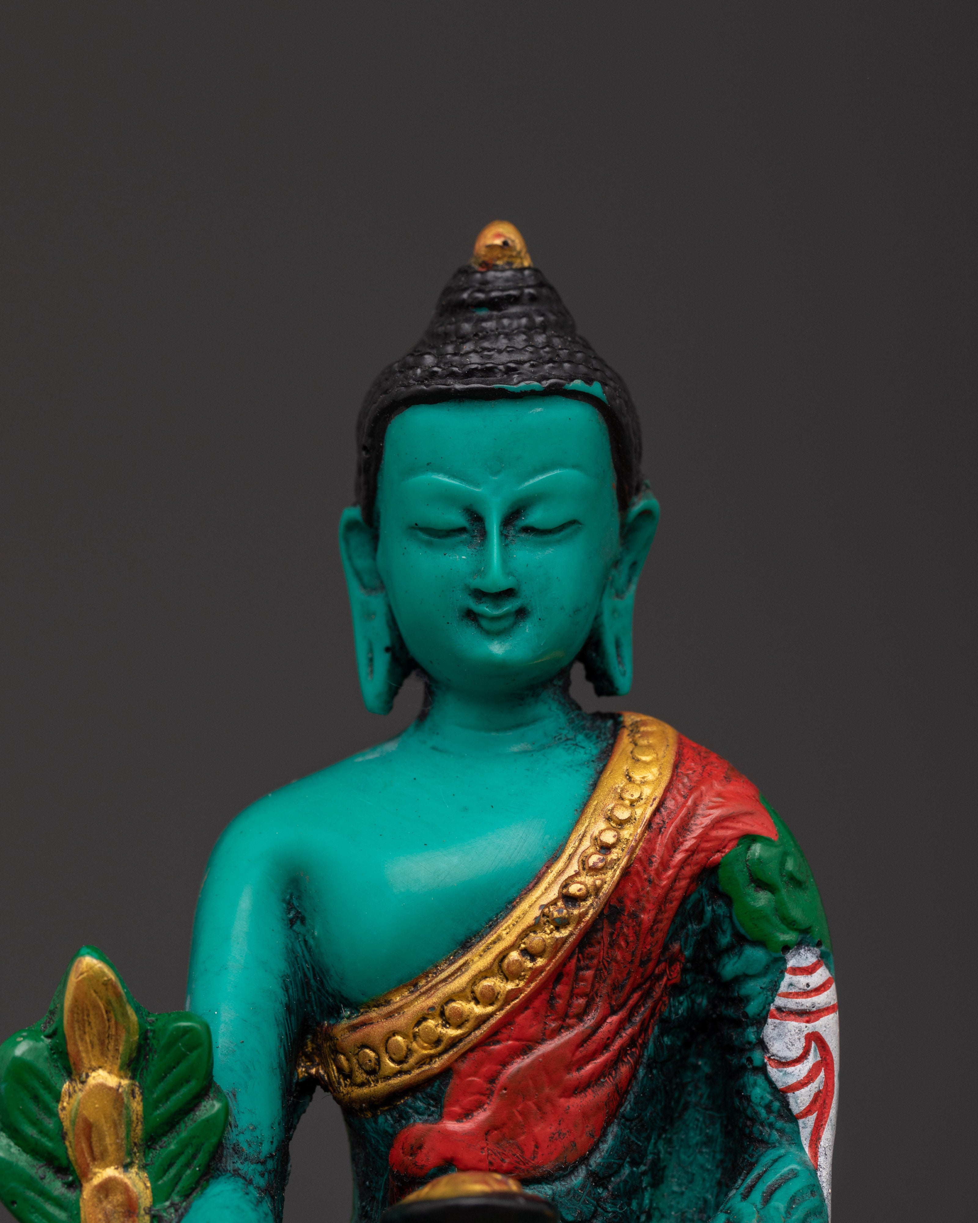 Spiritual Healing Buddha Copper Statue | Symbol of Wellness and Enlightenment