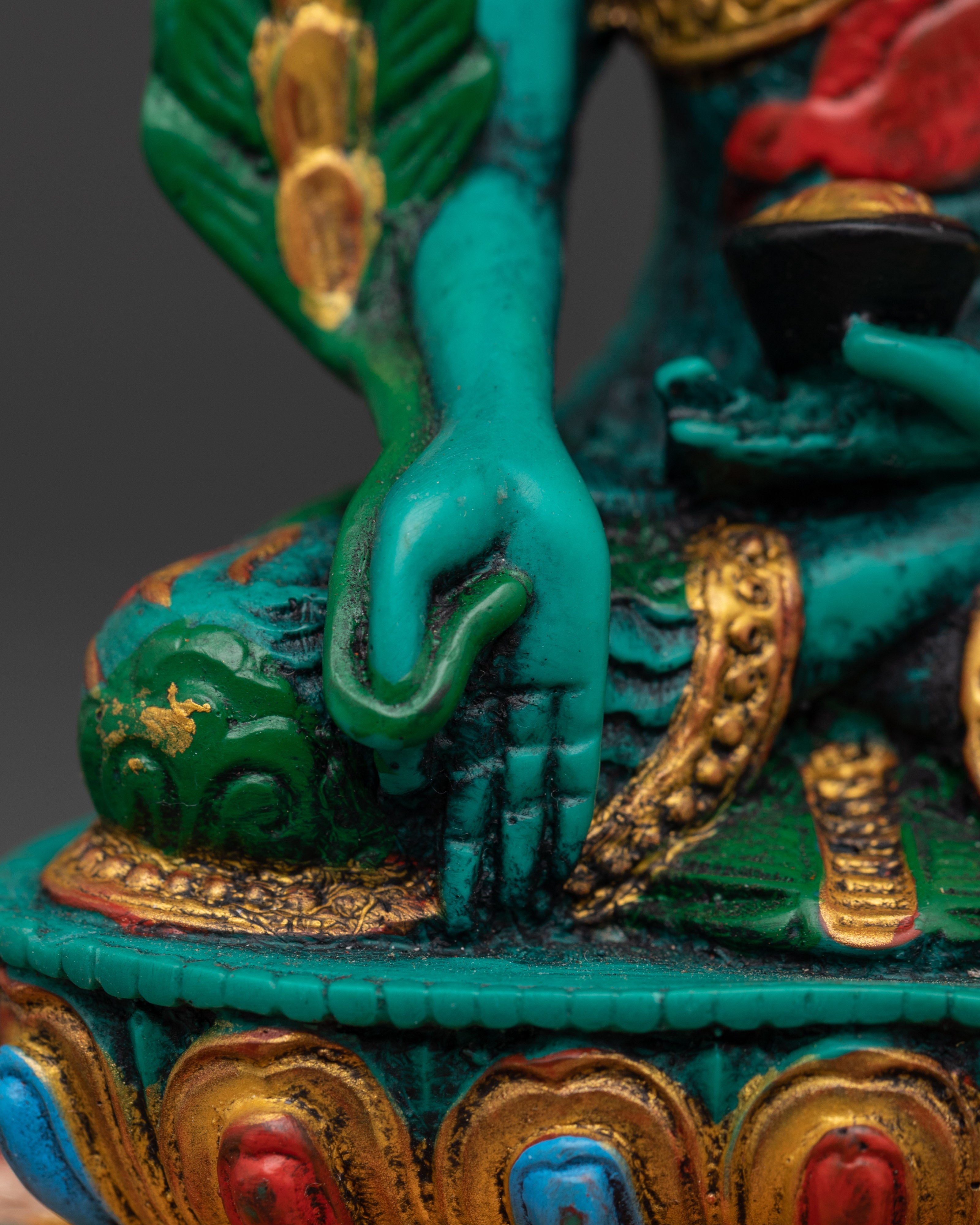 Spiritual Healing Buddha Copper Statue | Symbol of Wellness and Enlightenment