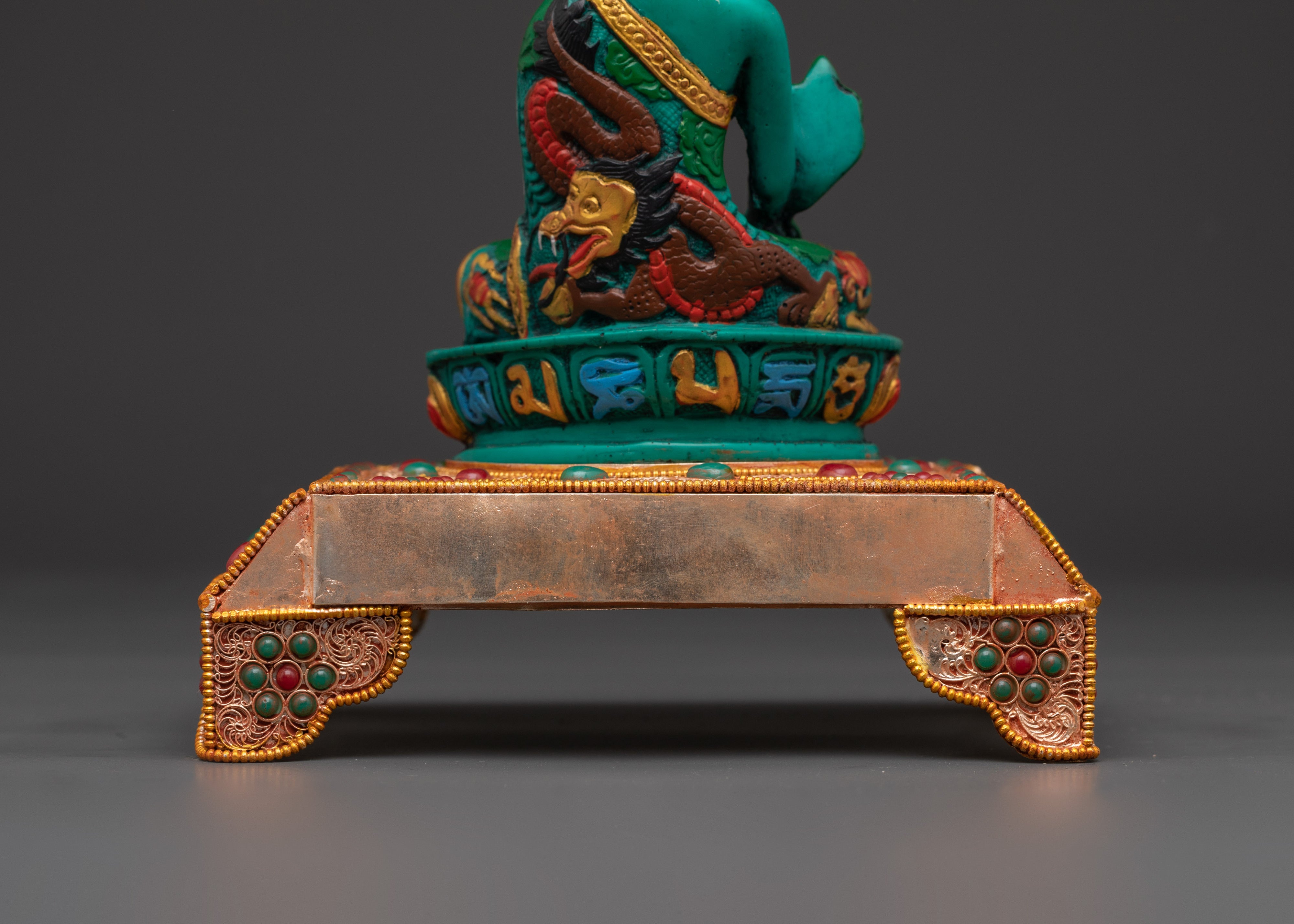 Spiritual Healing Buddha Copper Statue | Symbol of Wellness and Enlightenment