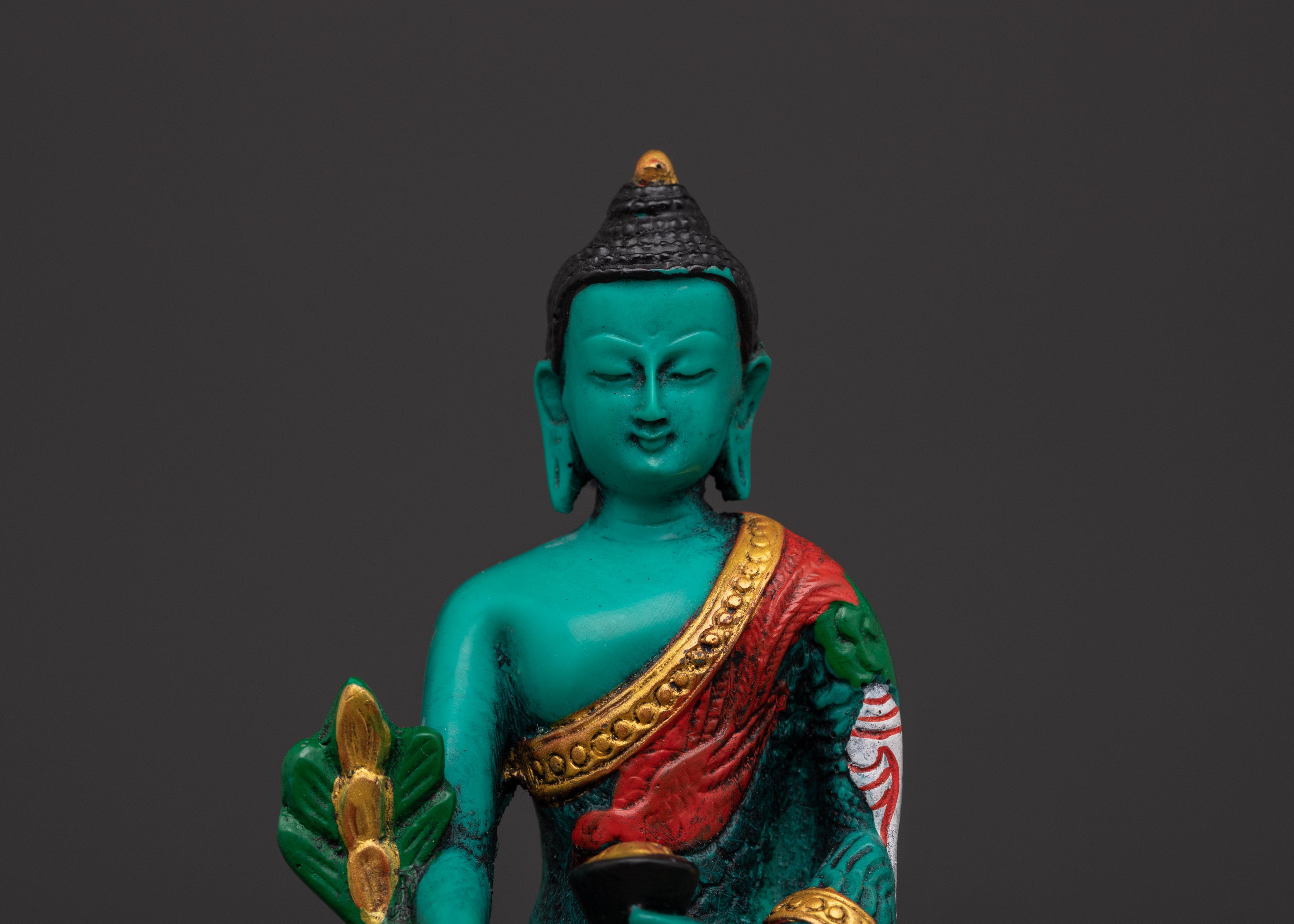 Spiritual Healing Buddha Copper Statue | Symbol of Wellness and Enlightenment