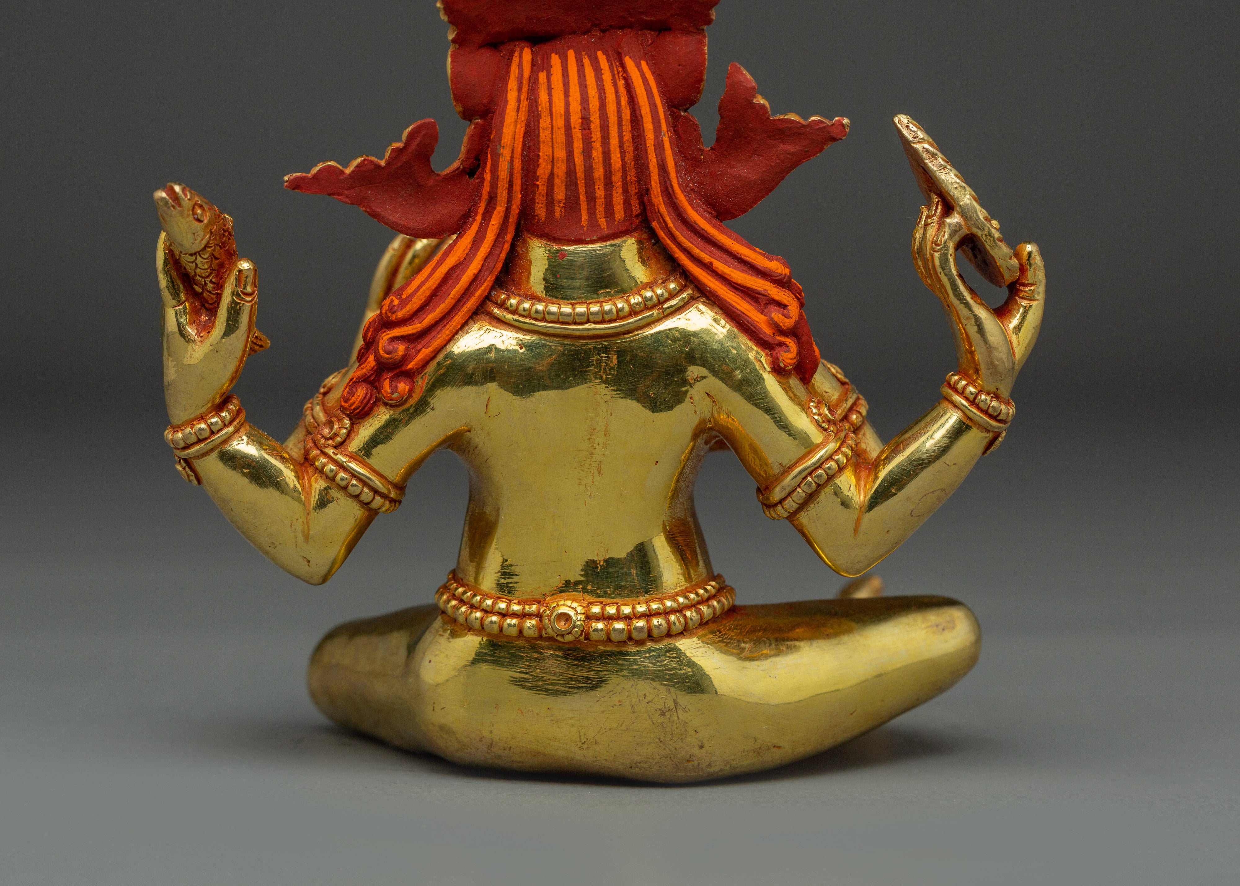 Handcrafted Four-Armed Varaha Statue | Hindu Vishnu Boar Avatar