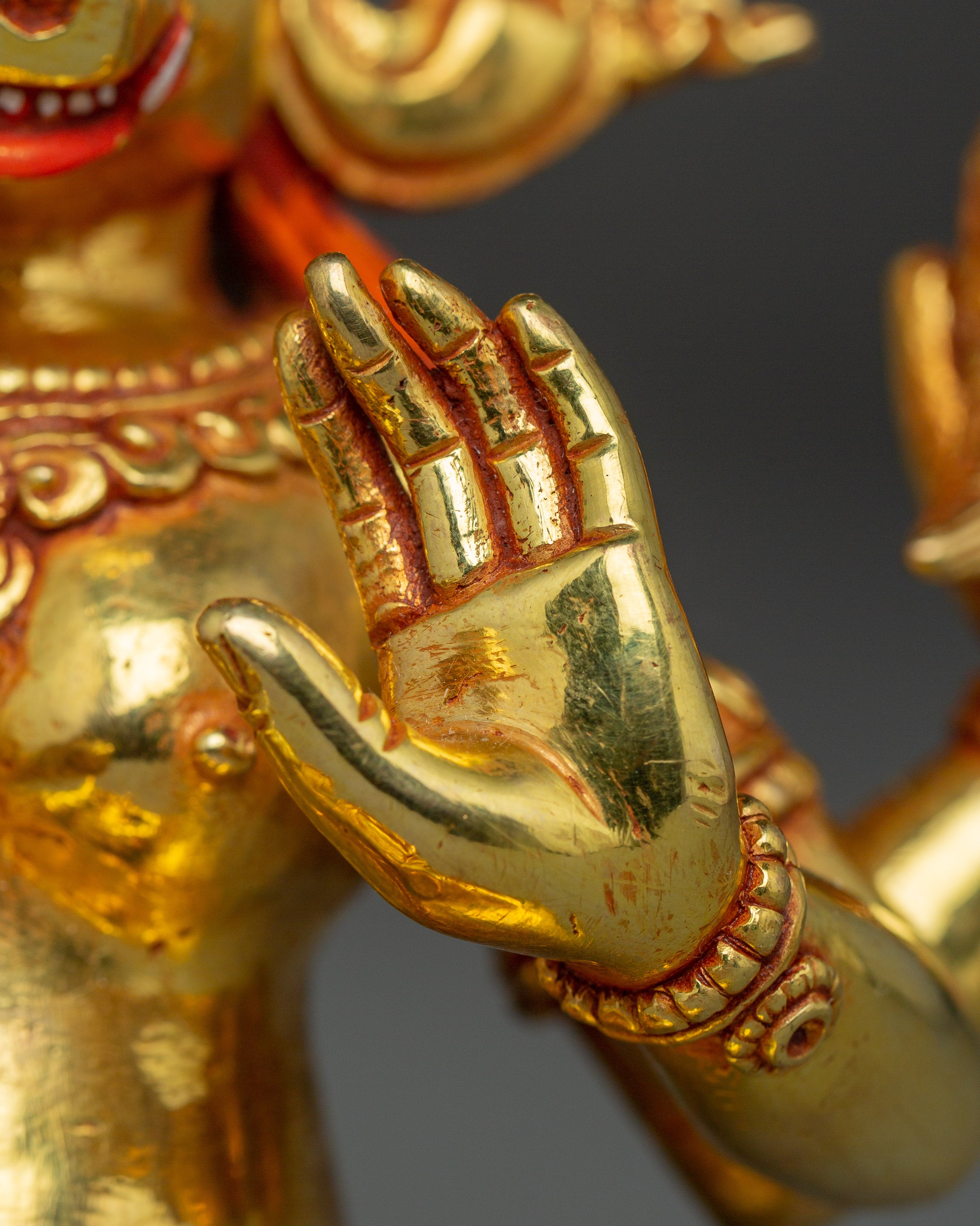 Handcrafted Four-Armed Varaha Statue | Hindu Vishnu Boar Avatar