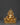 Gold Plated Dzambhala Idol | Copper Body with Gold Plating