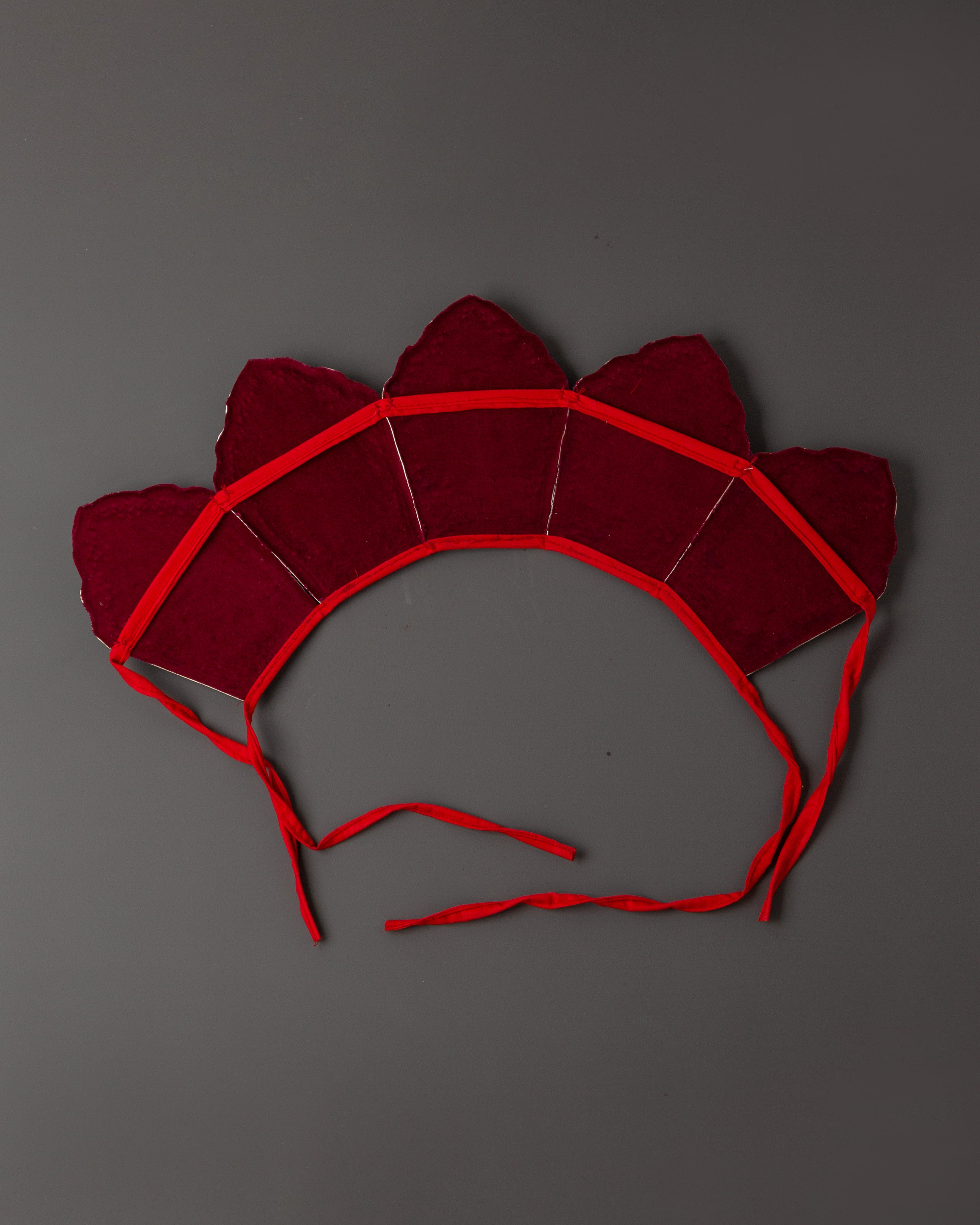 The Five Dhyani Buddha Crown | Ceremonial Crown For Great Tibetan Master