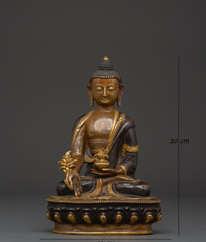 Medicine Buddha Statue for Health and Wellness | Bhaisajyaguru Buddha Sculpture