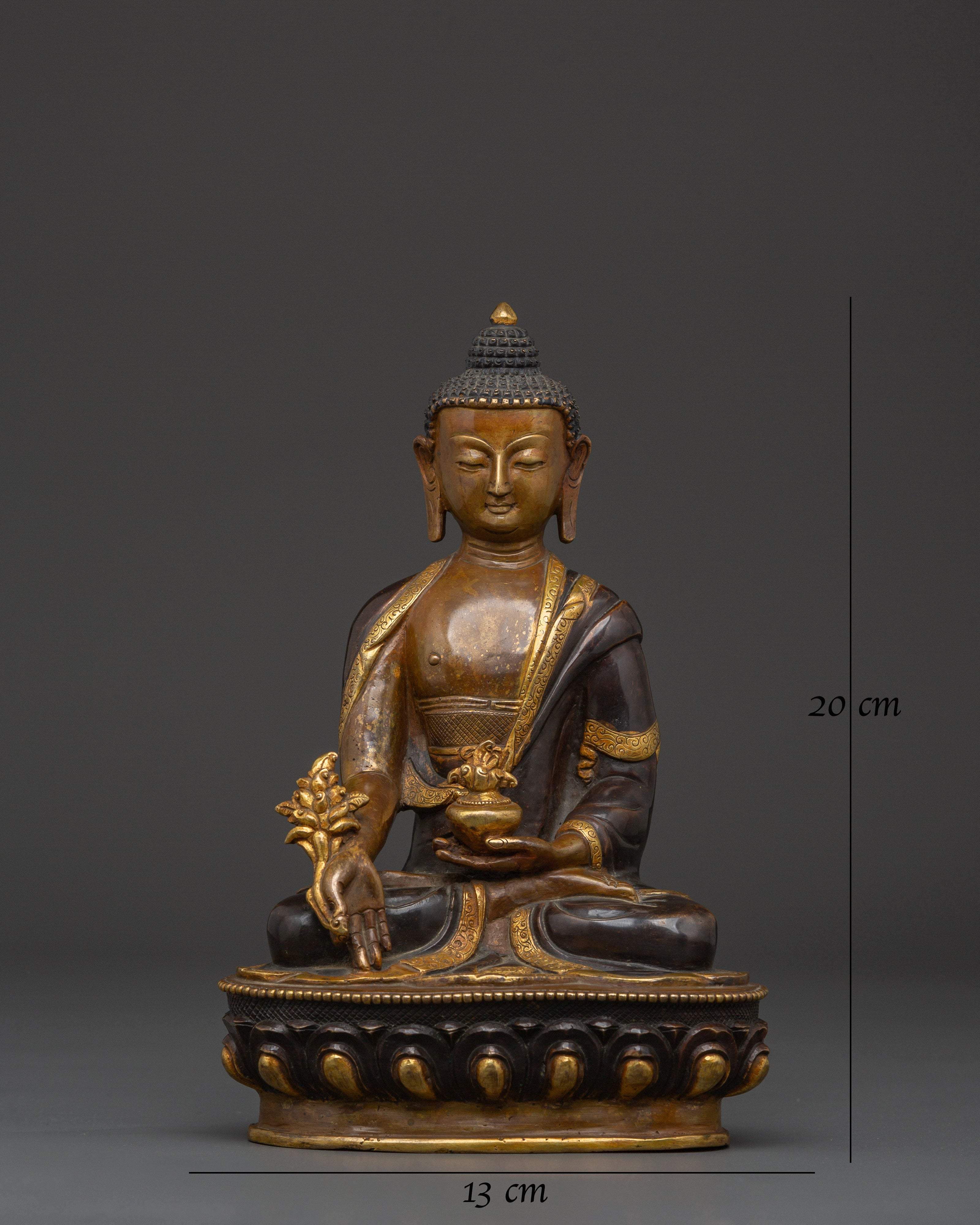 Medicine Buddha Statue for Health and Wellness | Bhaisajyaguru Buddha Sculpture